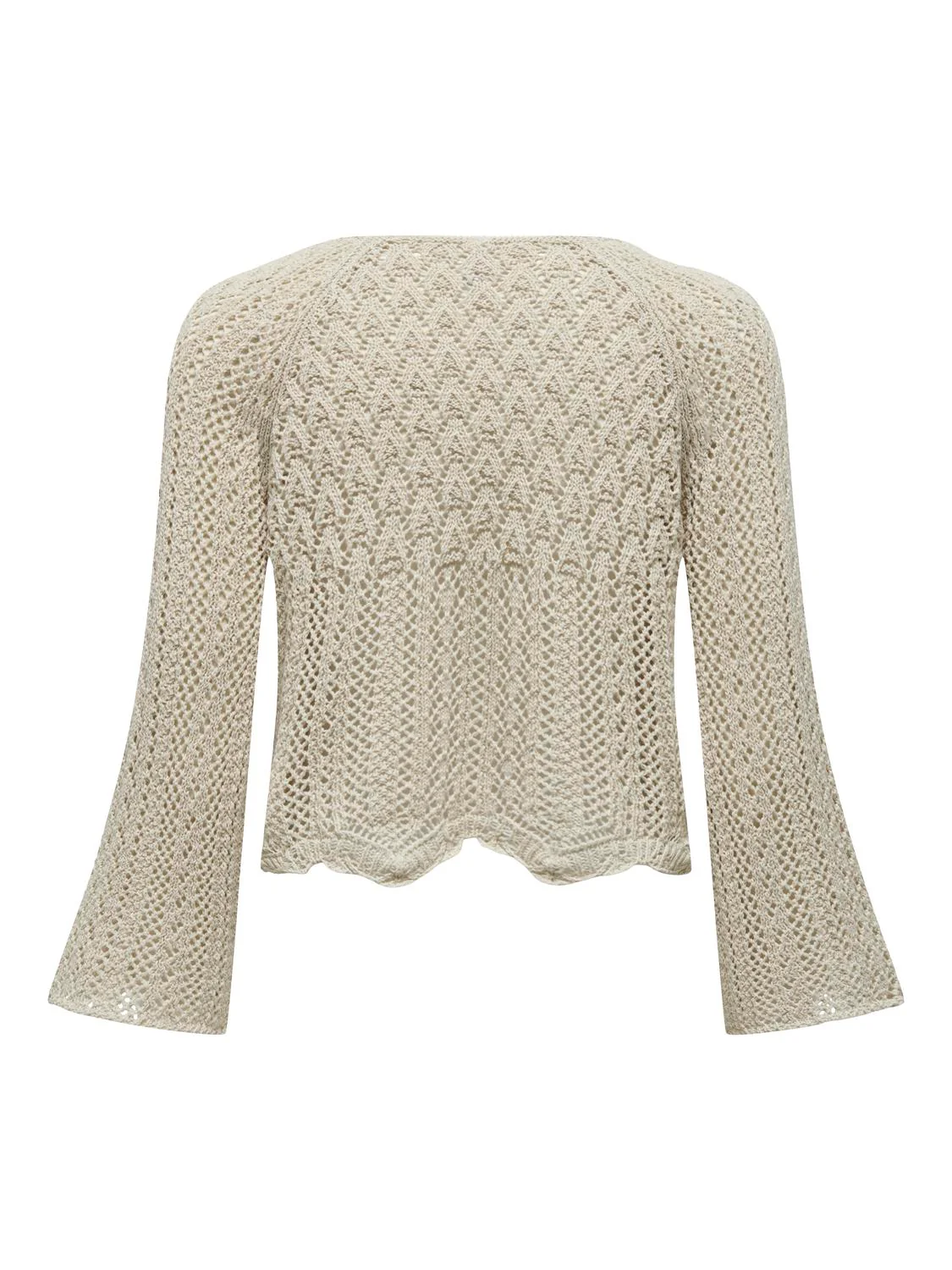 Cropped Knitted Pullover - Image 9