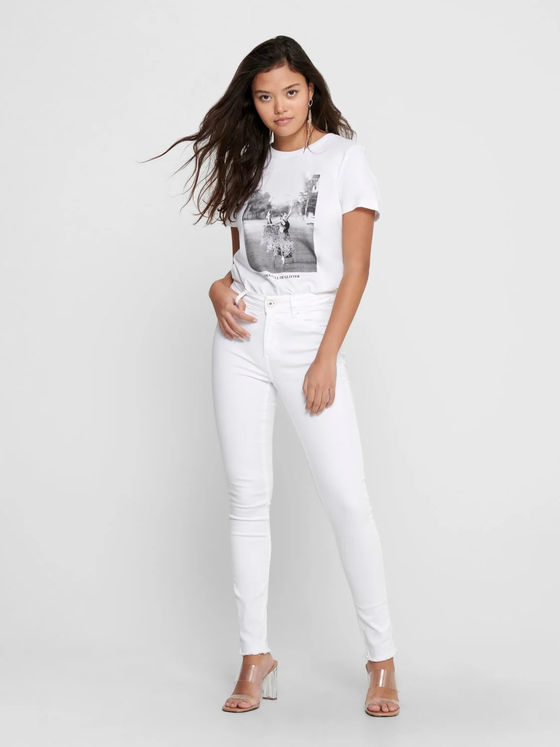 ONLBLUSH Mid waist Skinny Fit Jeans S - Image 7