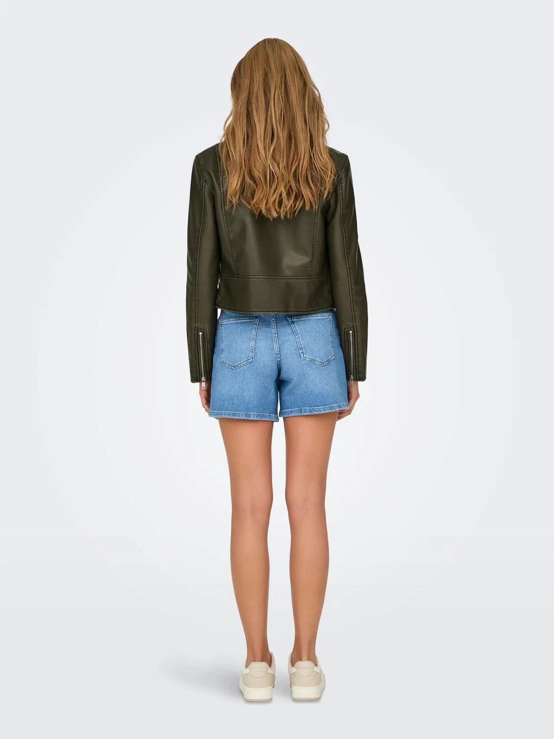 ONLRIA Synthetic Leather Jacket - Image 3