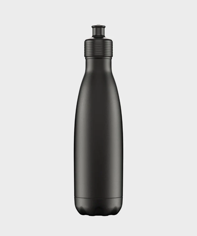 Original Bottle Sports Sports Monochrome Black 500ml Plain - Image 2