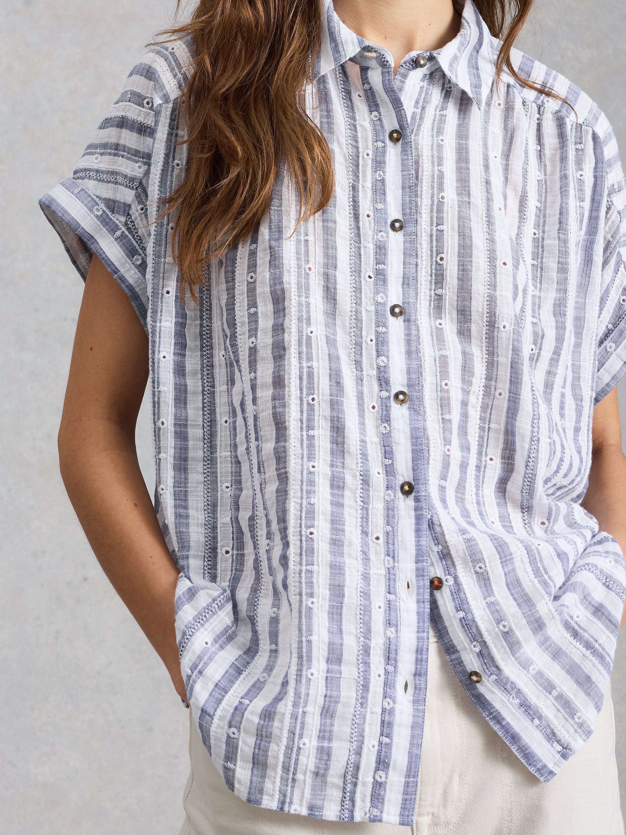 Orla Button Through Shirt - Image 2