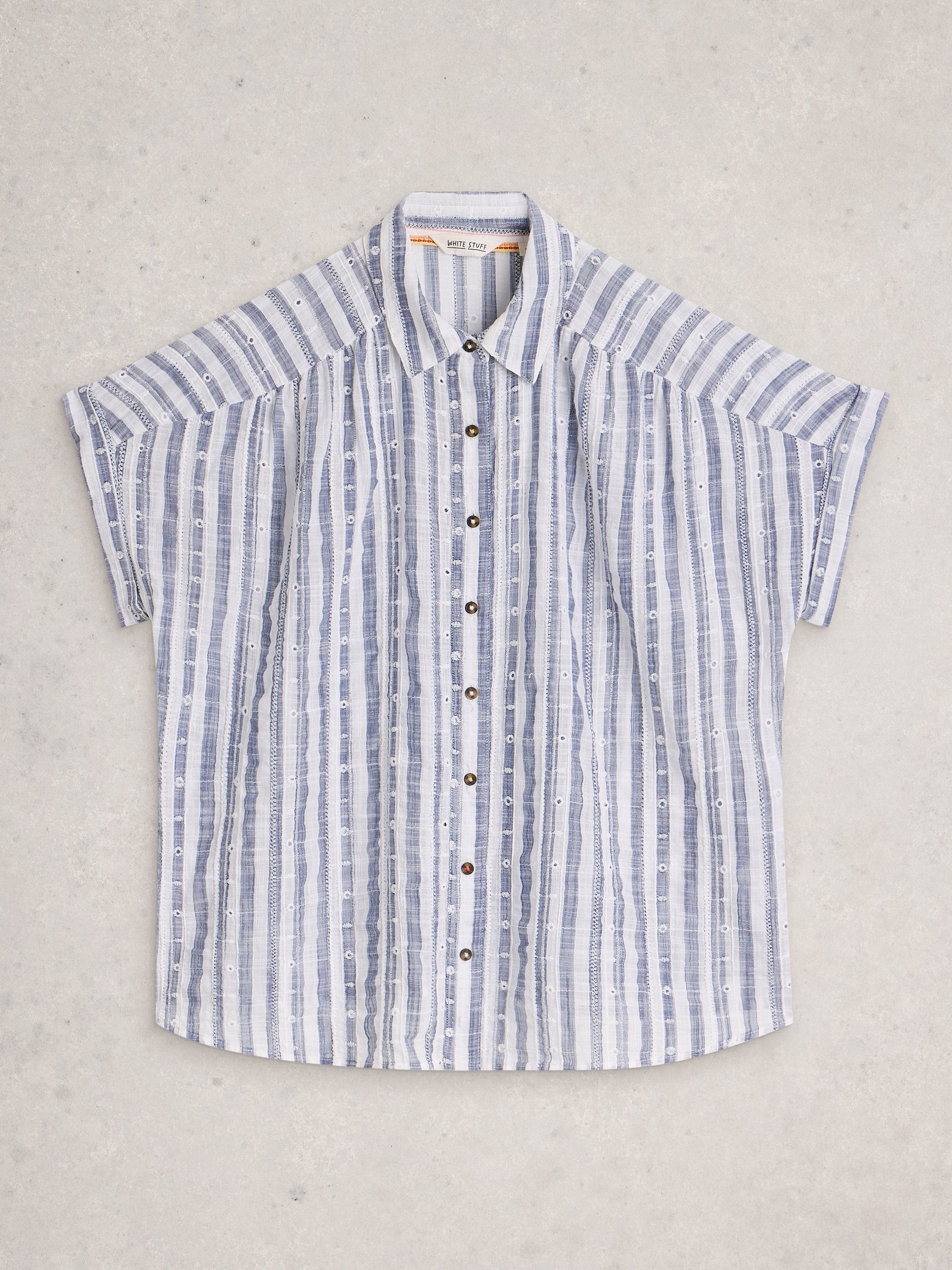 Orla Button Through Shirt - Image 6