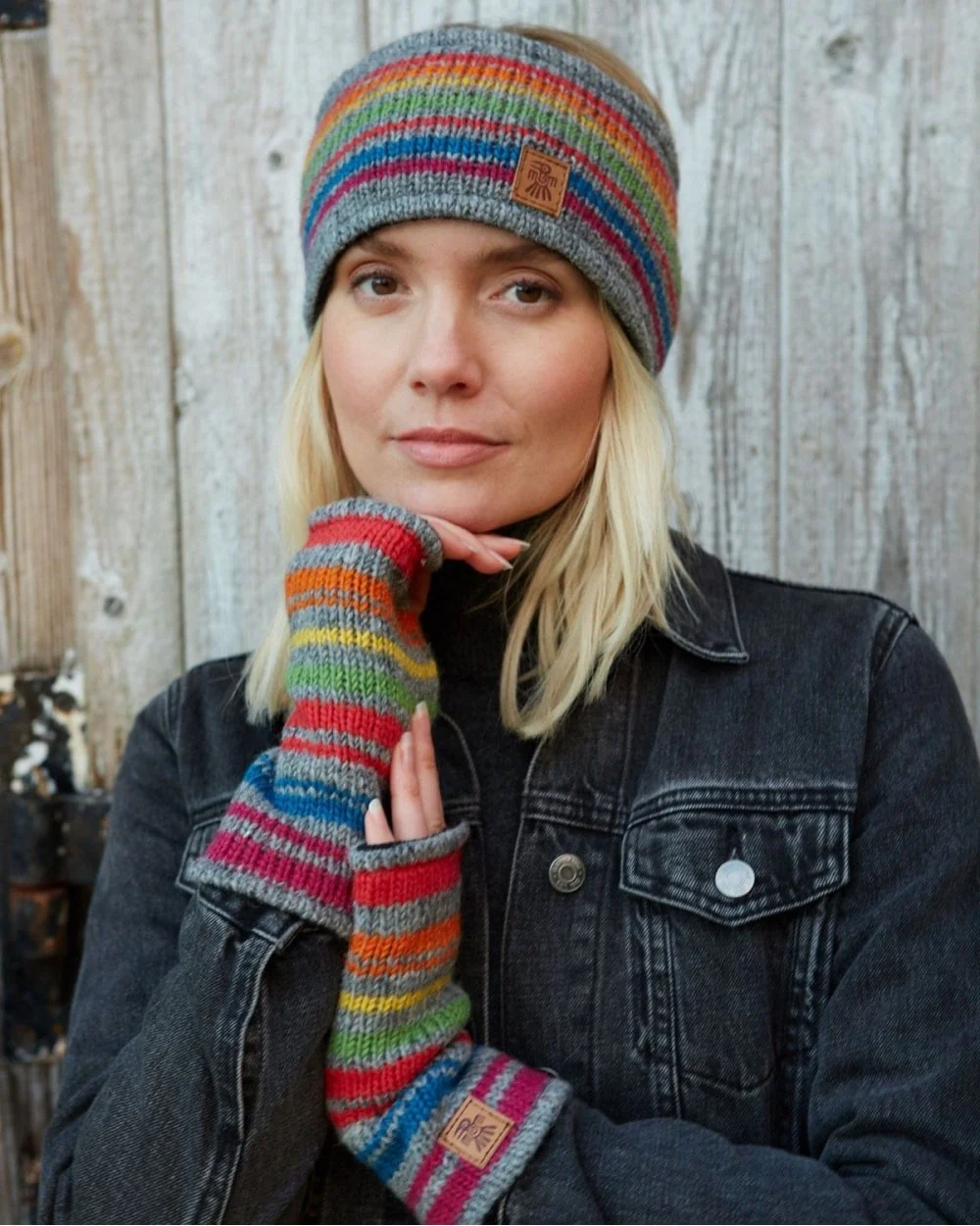 Hexham Headband Grey - Image 2