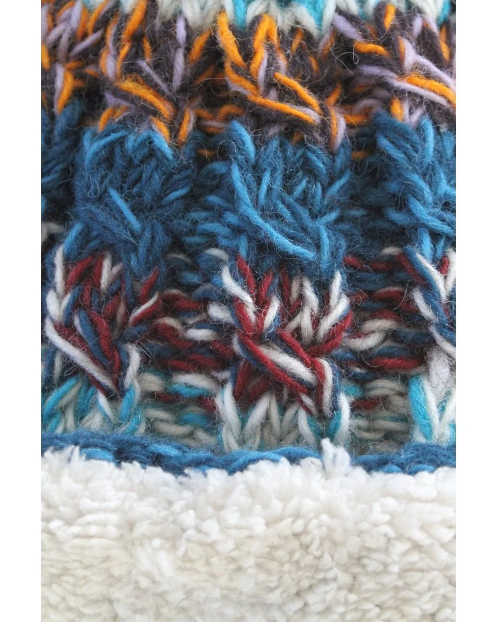 Utrecht Bobble Beanie Blue - Image 4