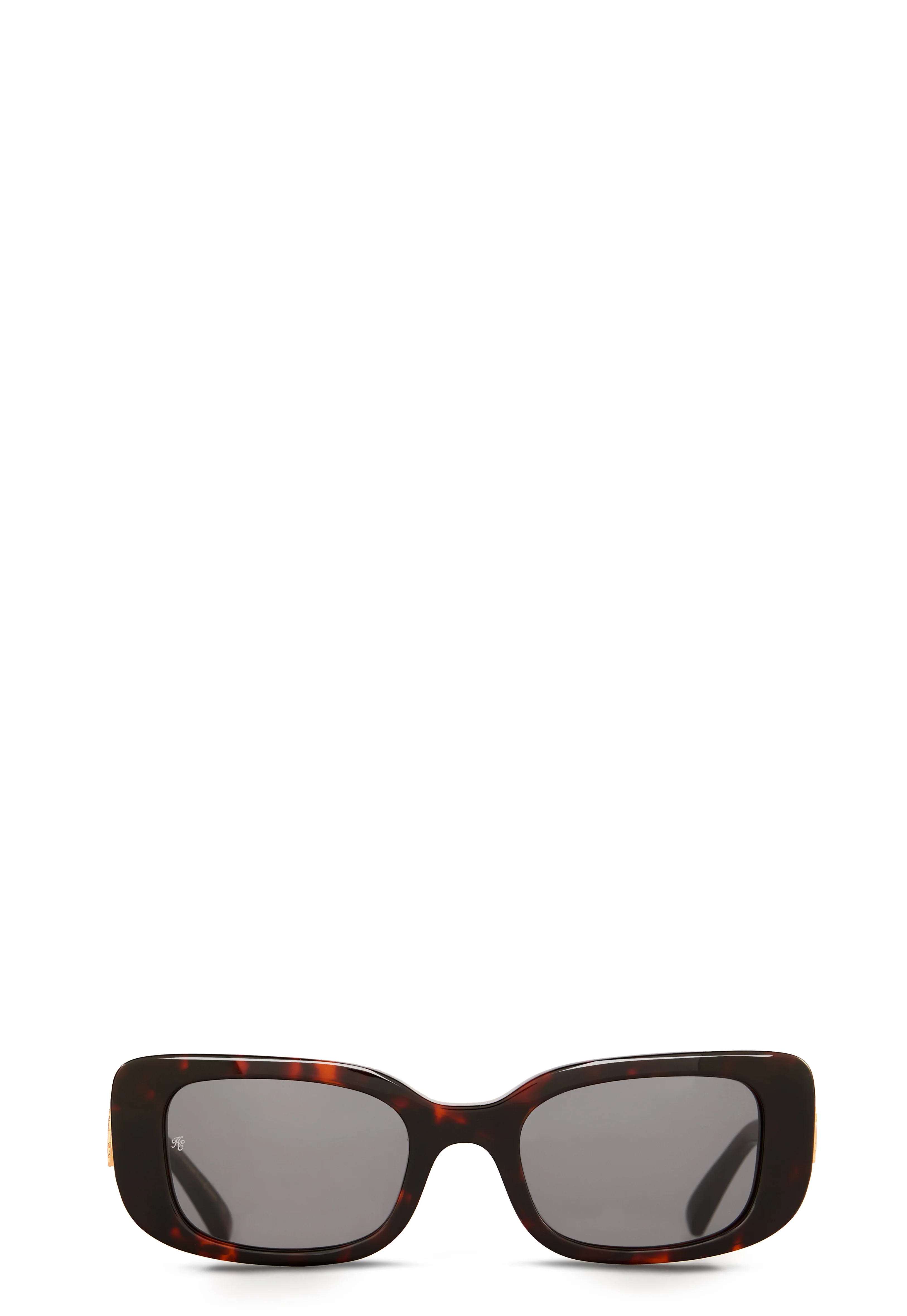 Paris Narrow Sunglasses- Tortoiseshell - Image 3