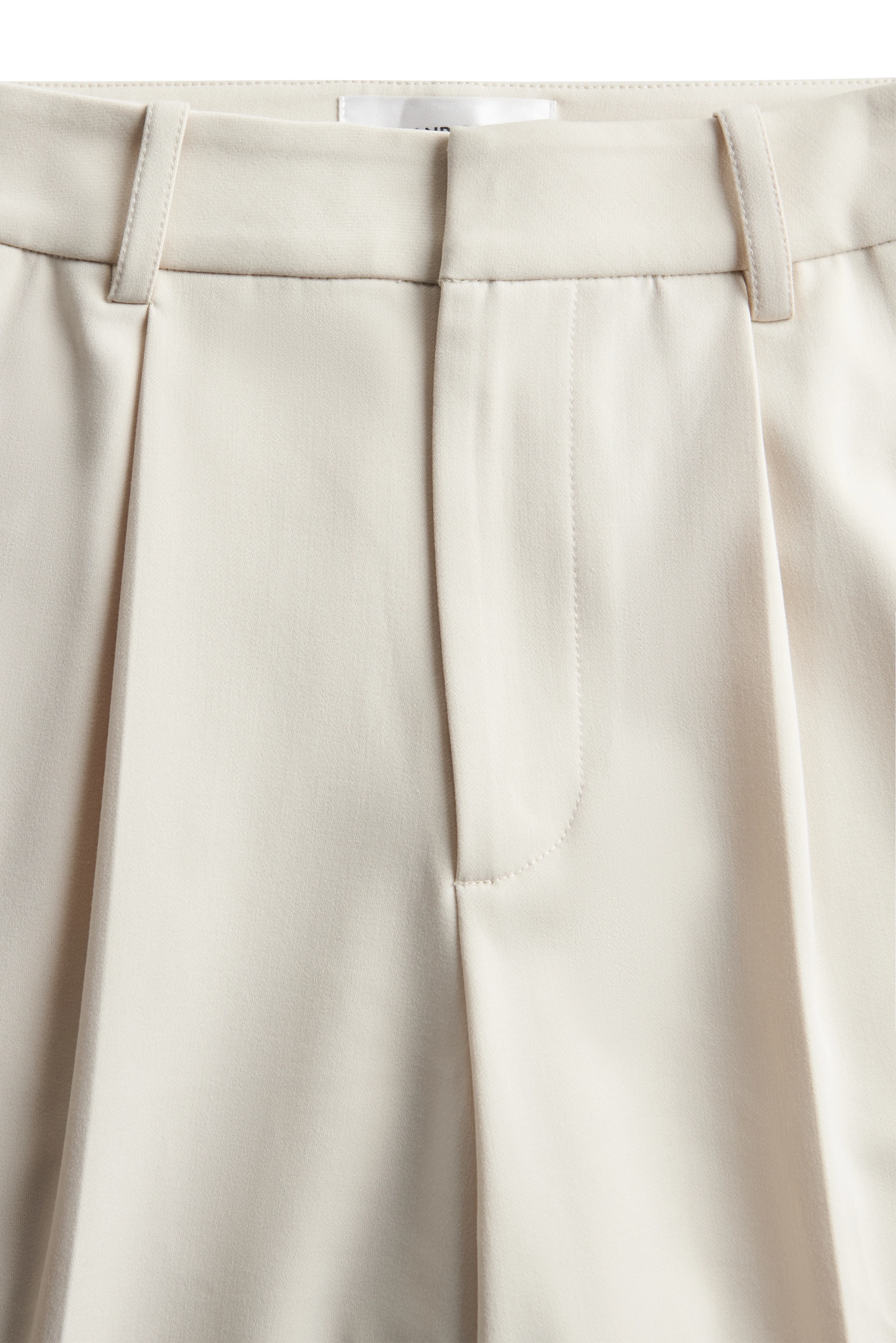 Pleated Wide Leg Trouser - Image 5