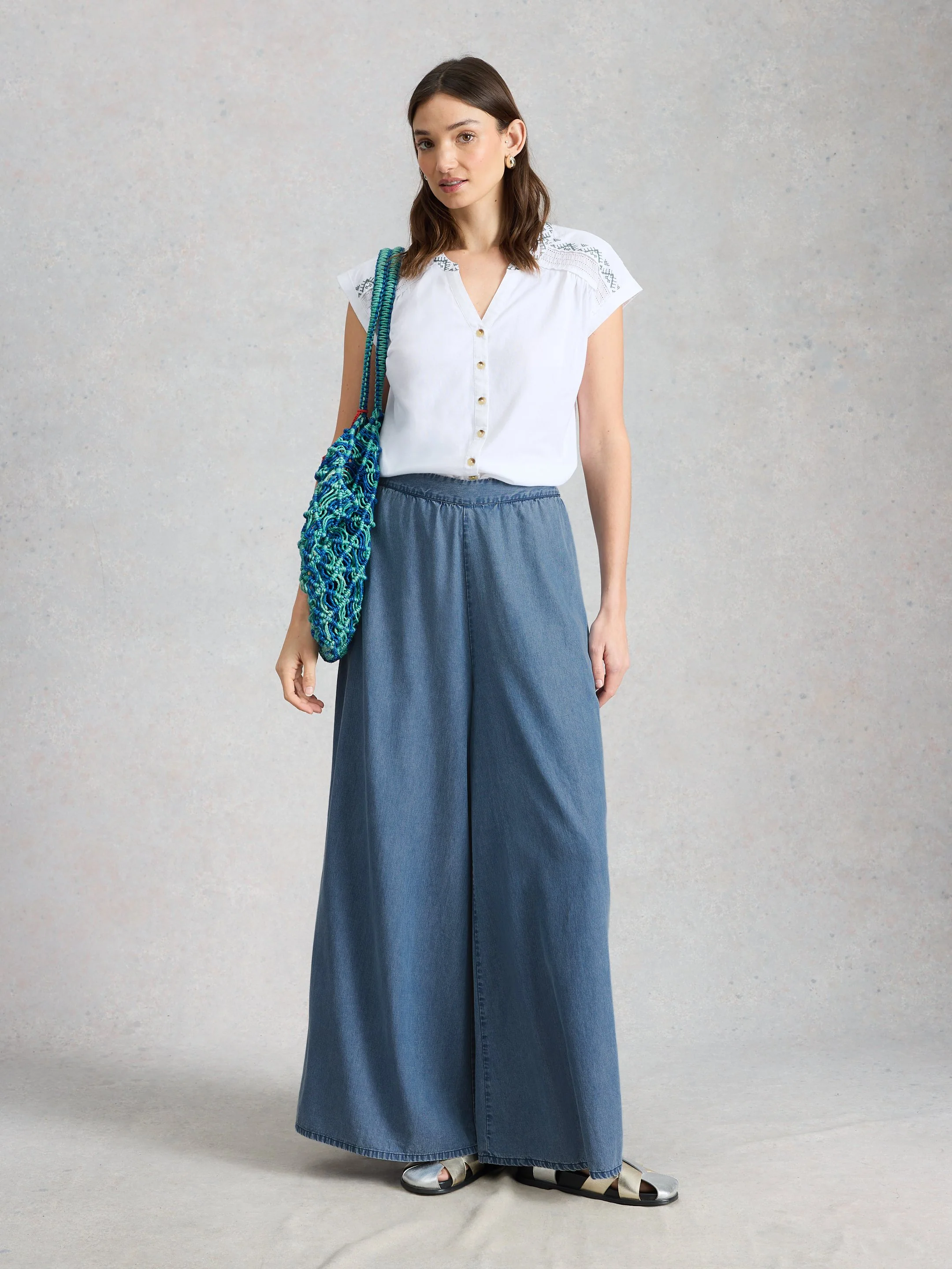 Poppy Palazzo Trouser - Image 2