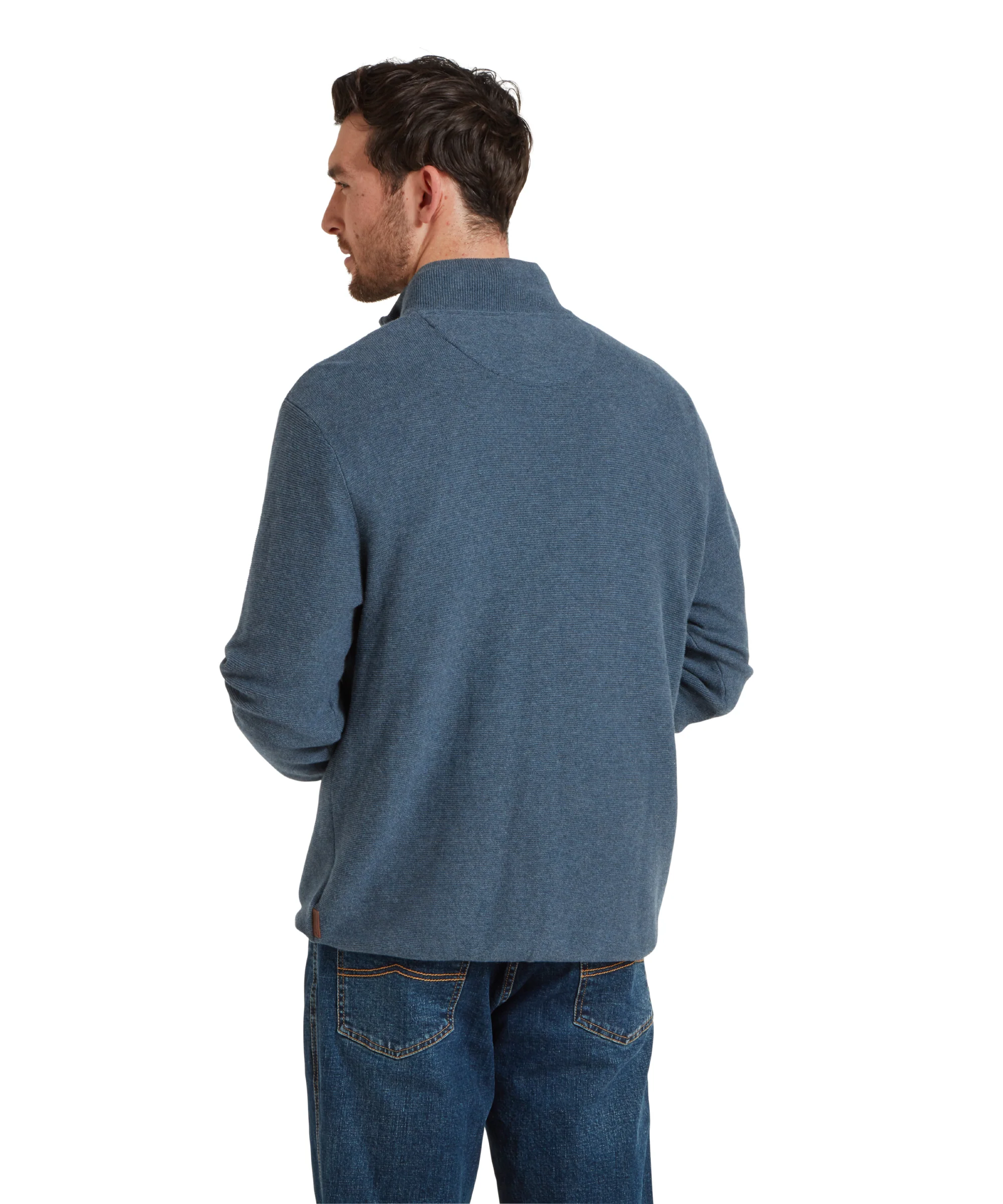 Porthleven Quater Zip Jumper - Image 12