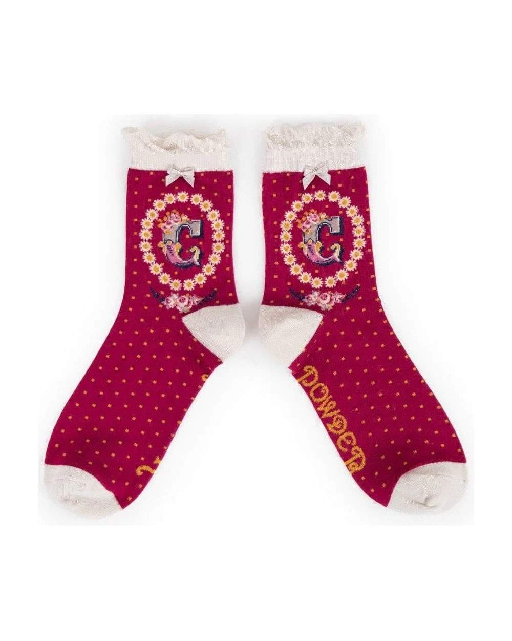 Ankle Sock- Letter C - Image 2