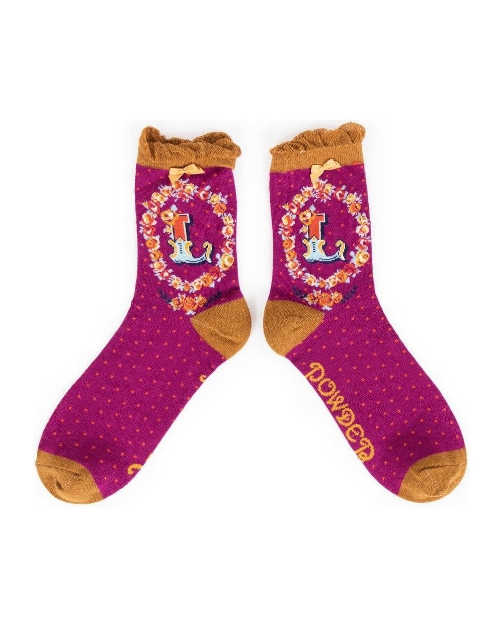 Ankle Sock- Letter L - Image 2
