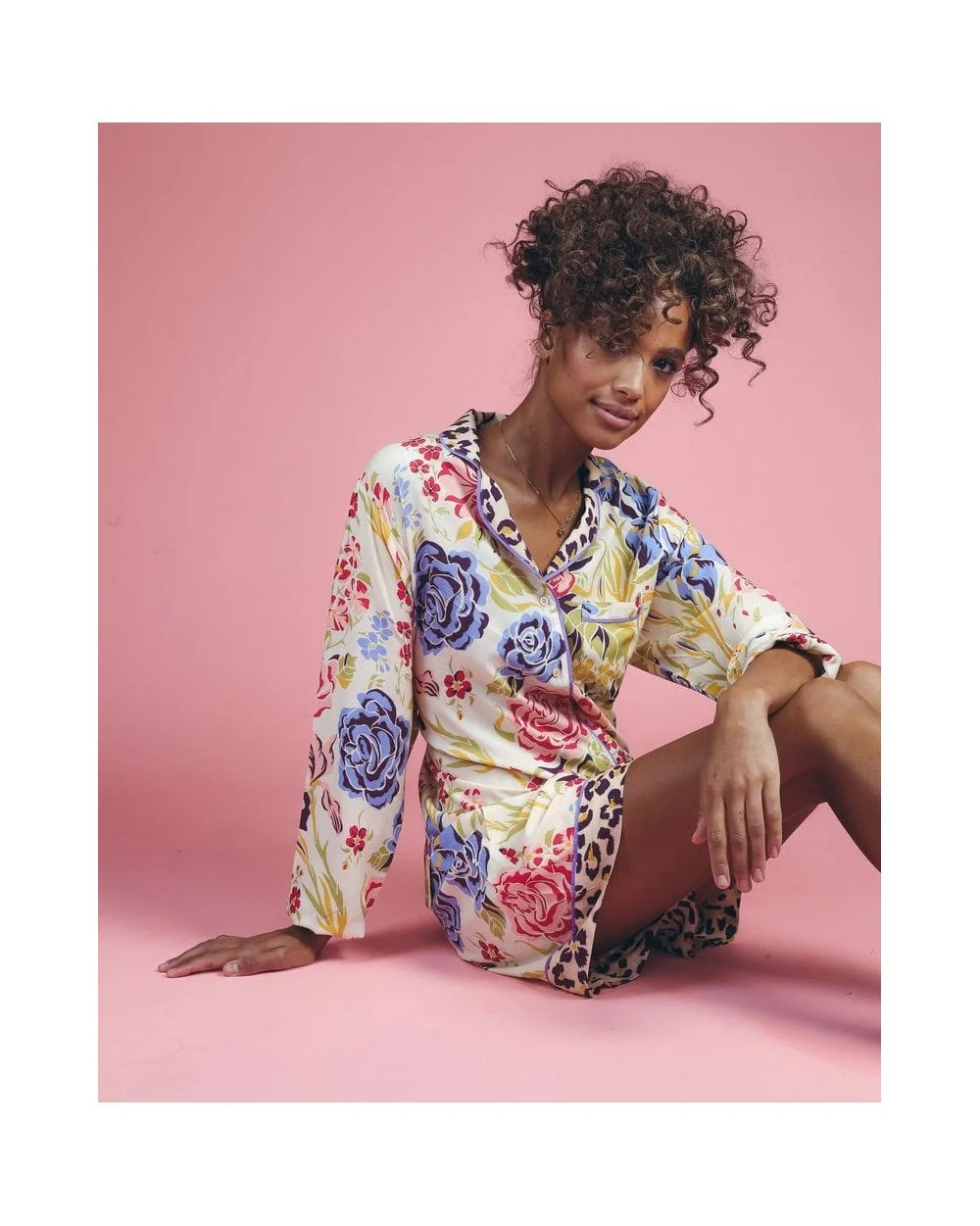 Floral Summer Pyjamas - Small - Image 3
