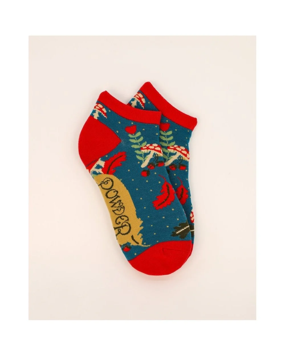 Toadstools Trainer Socks