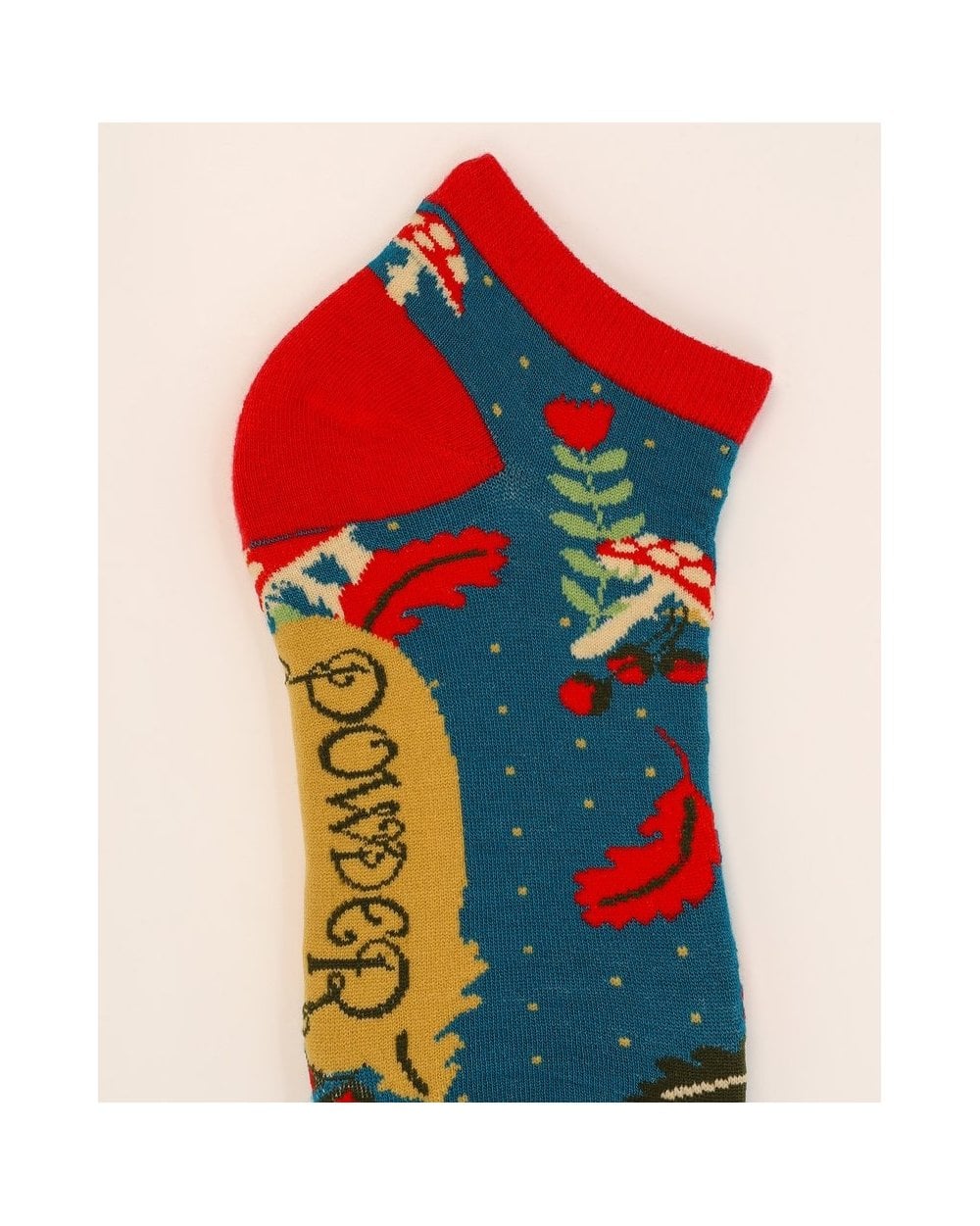 Toadstools Trainer Socks - Image 3