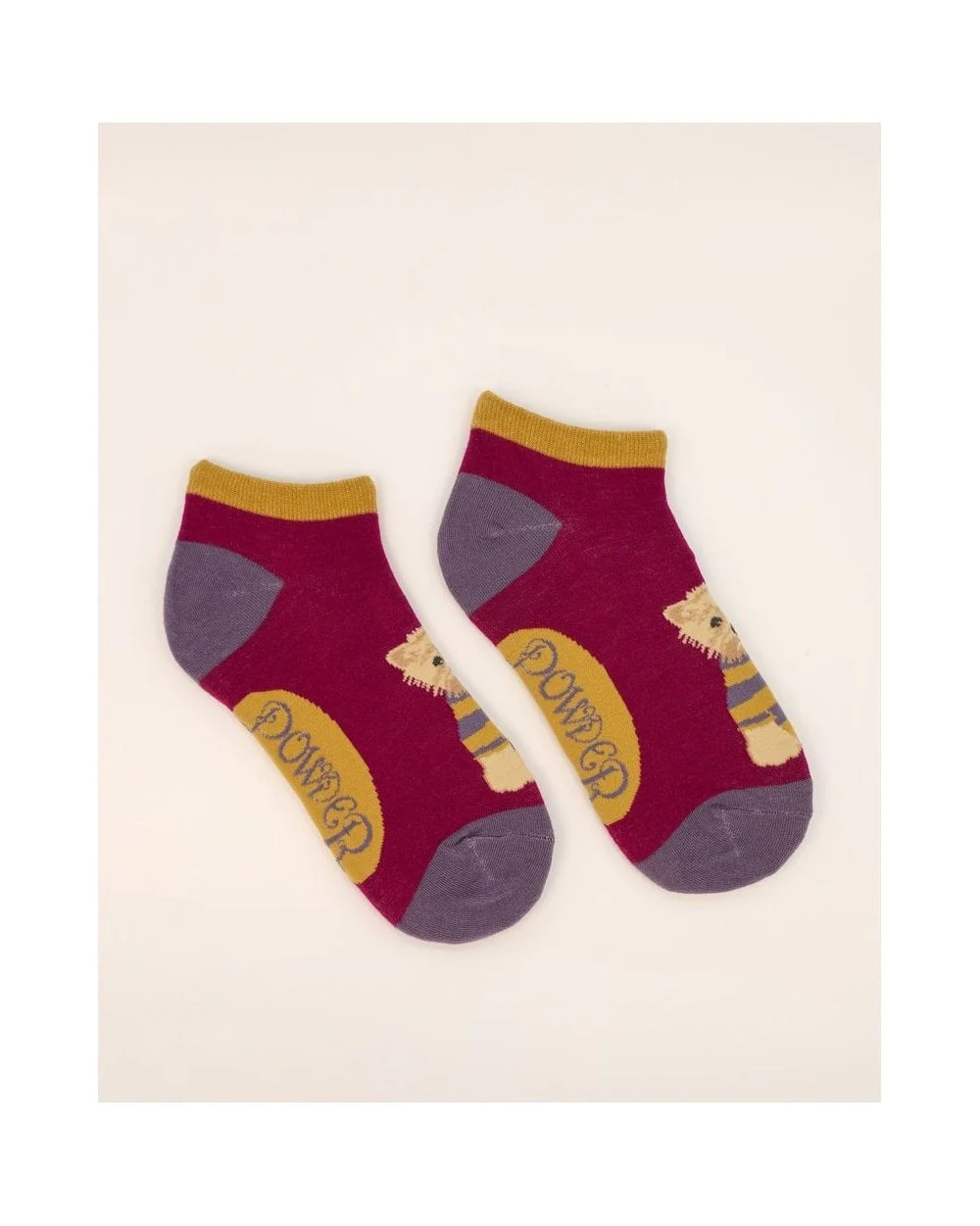 Wooly Westie Trainer Socks - Image 2
