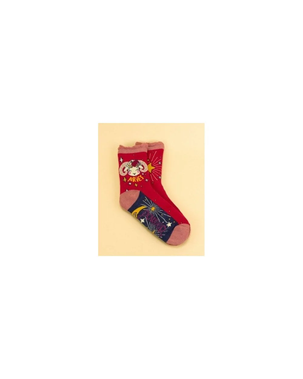Zodiac Ankle Socks - Aries