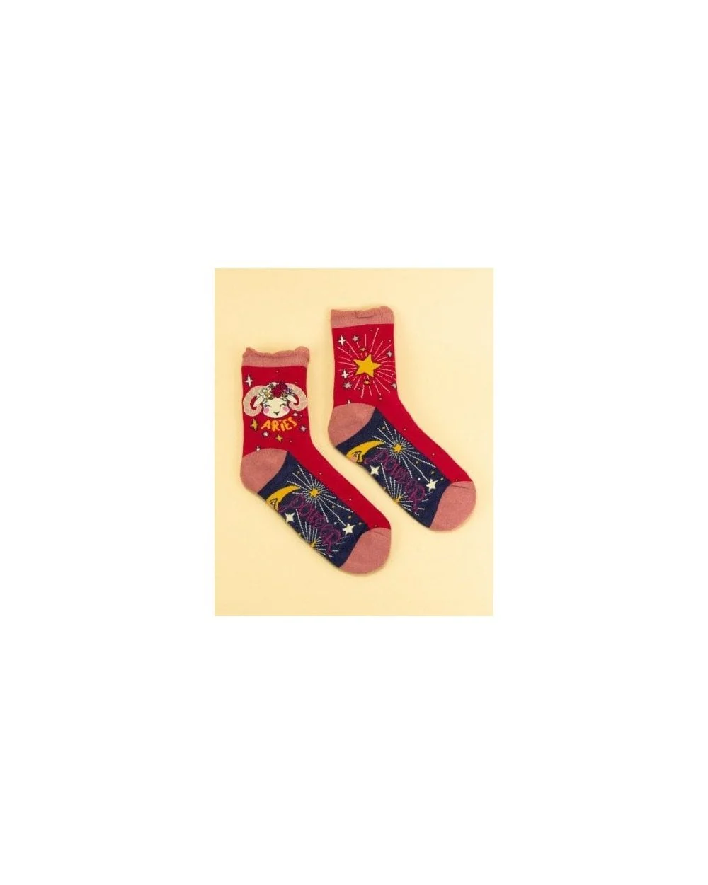 Zodiac Ankle Socks - Aries - Image 2