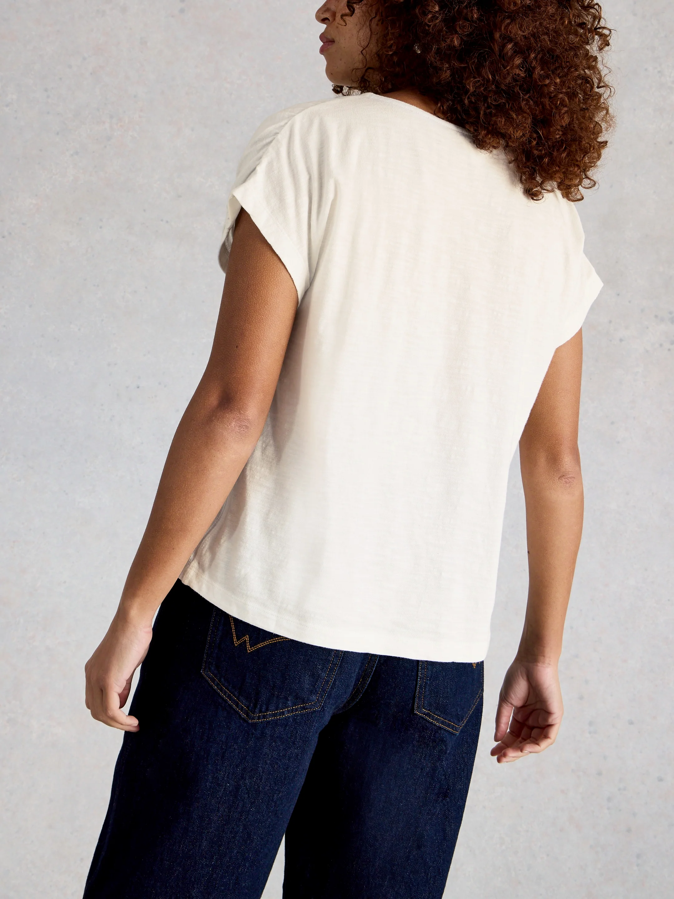 Rachel Ruched Tee - Image 2