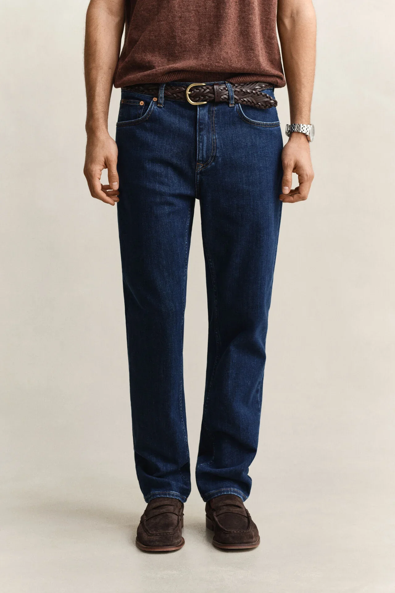 Regular Clean Wash Jeans
