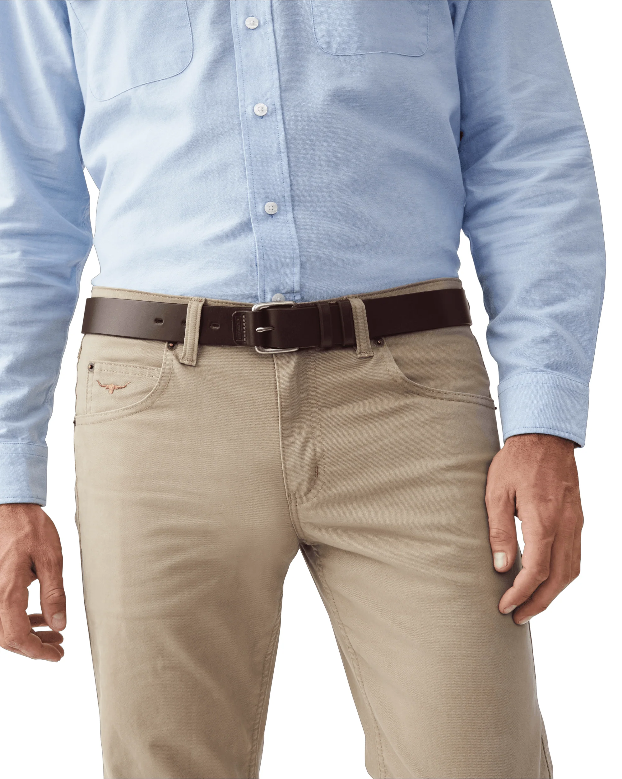 1 1/2 Inch Covered Buckle Belt - Image 3