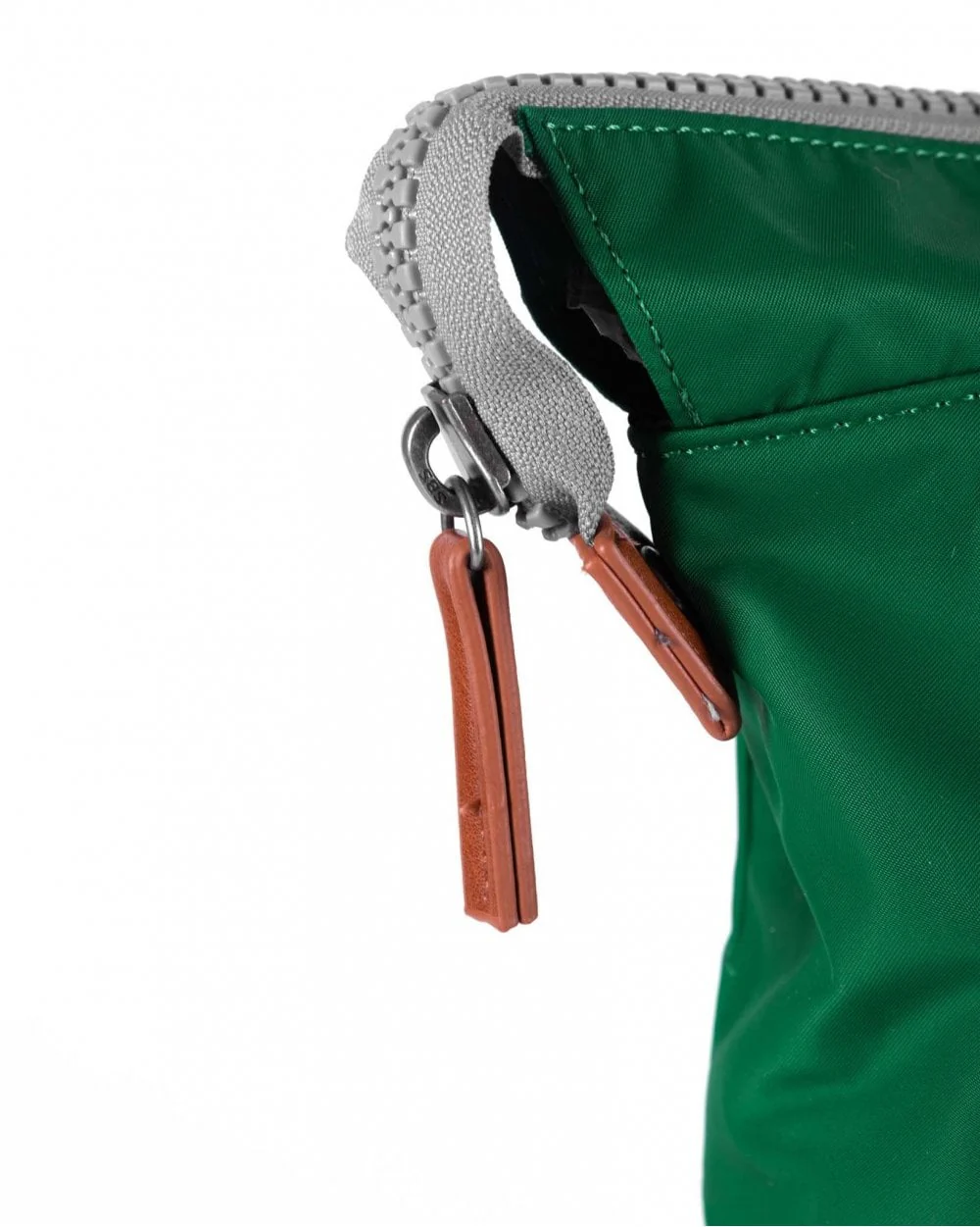 Bantry B Medium Sustainable Nylon Rucksack Emerald - Image 4