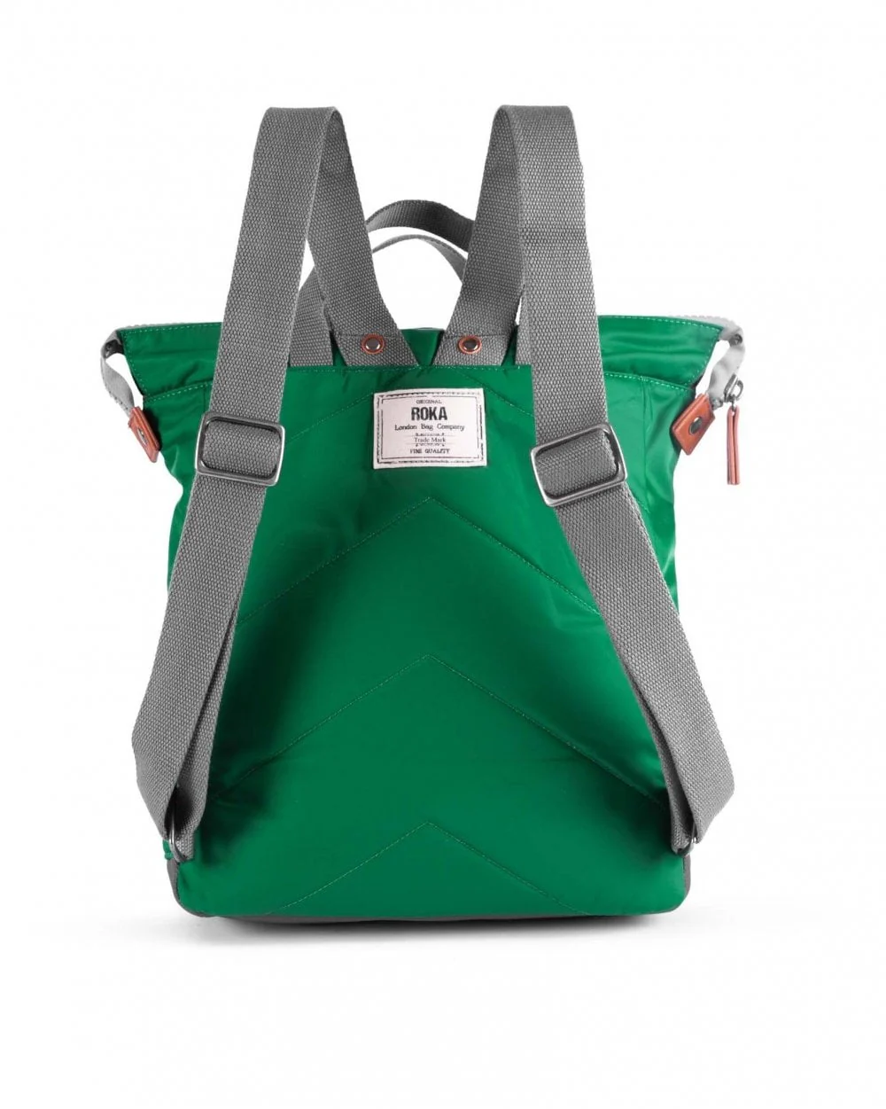 Bantry B Medium Sustainable Nylon Rucksack Emerald - Image 7