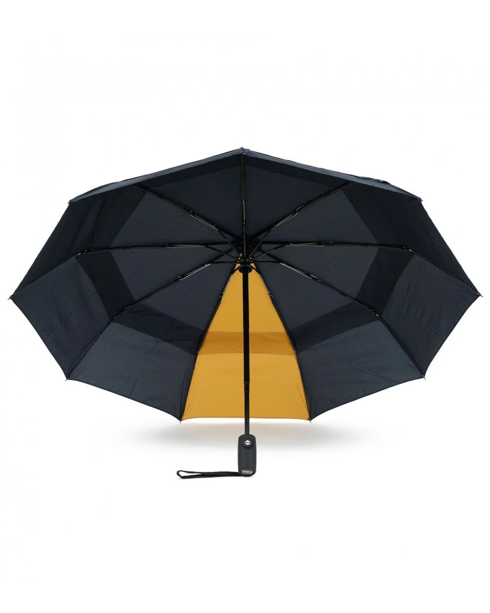 Waterloo Midnight/Corn Recycled Nylon Umbrella - Image 7