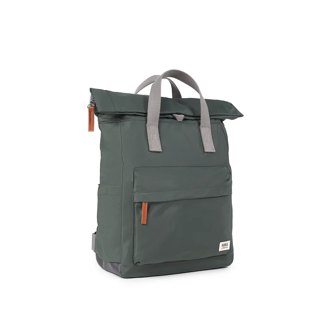 Canfield Roll Top Small Backpack in Thyme - Image 2