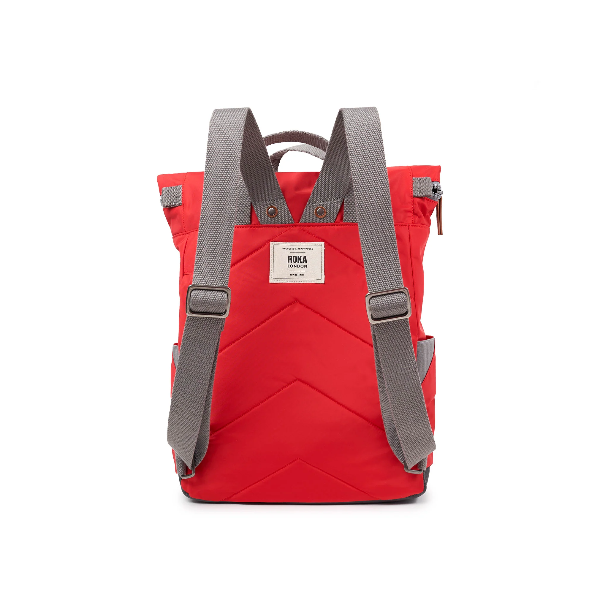 Canfield Roll Top Medium Backpack in Chilli Oil - Image 3