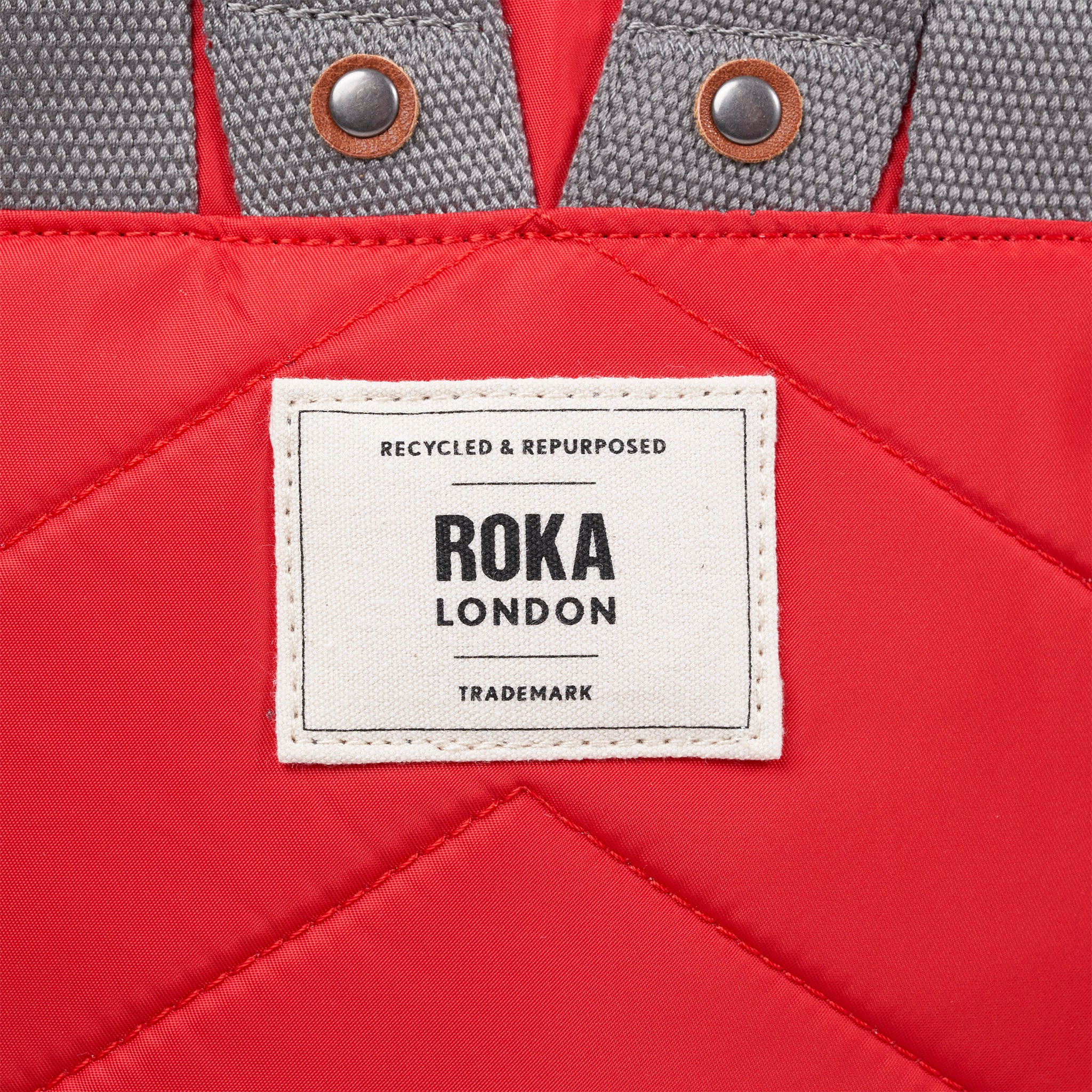 Canfield Roll Top Medium Backpack in Chilli Oil - Image 6