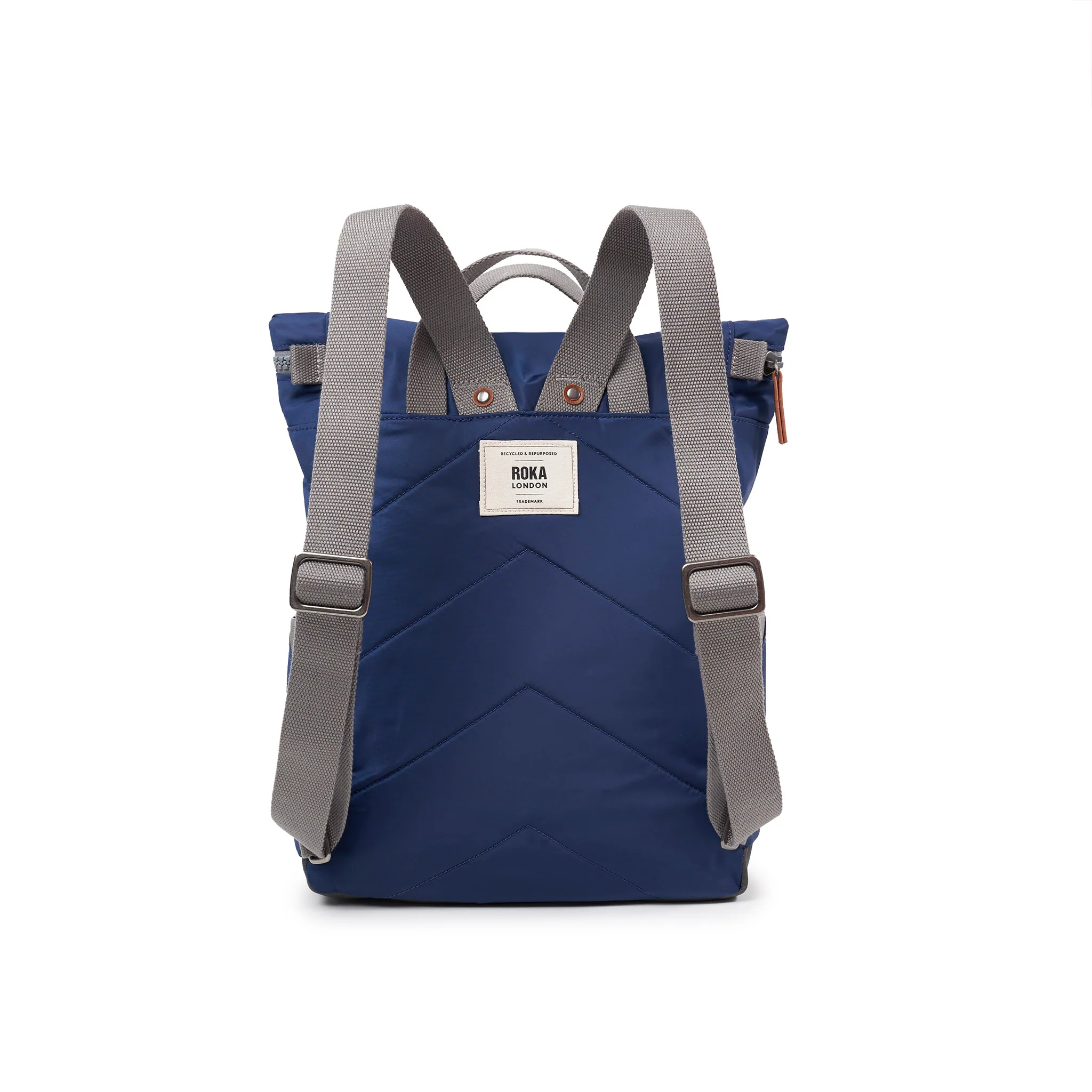Canfield Roll Top Medium Backpack in Crisp Blue - Image 3