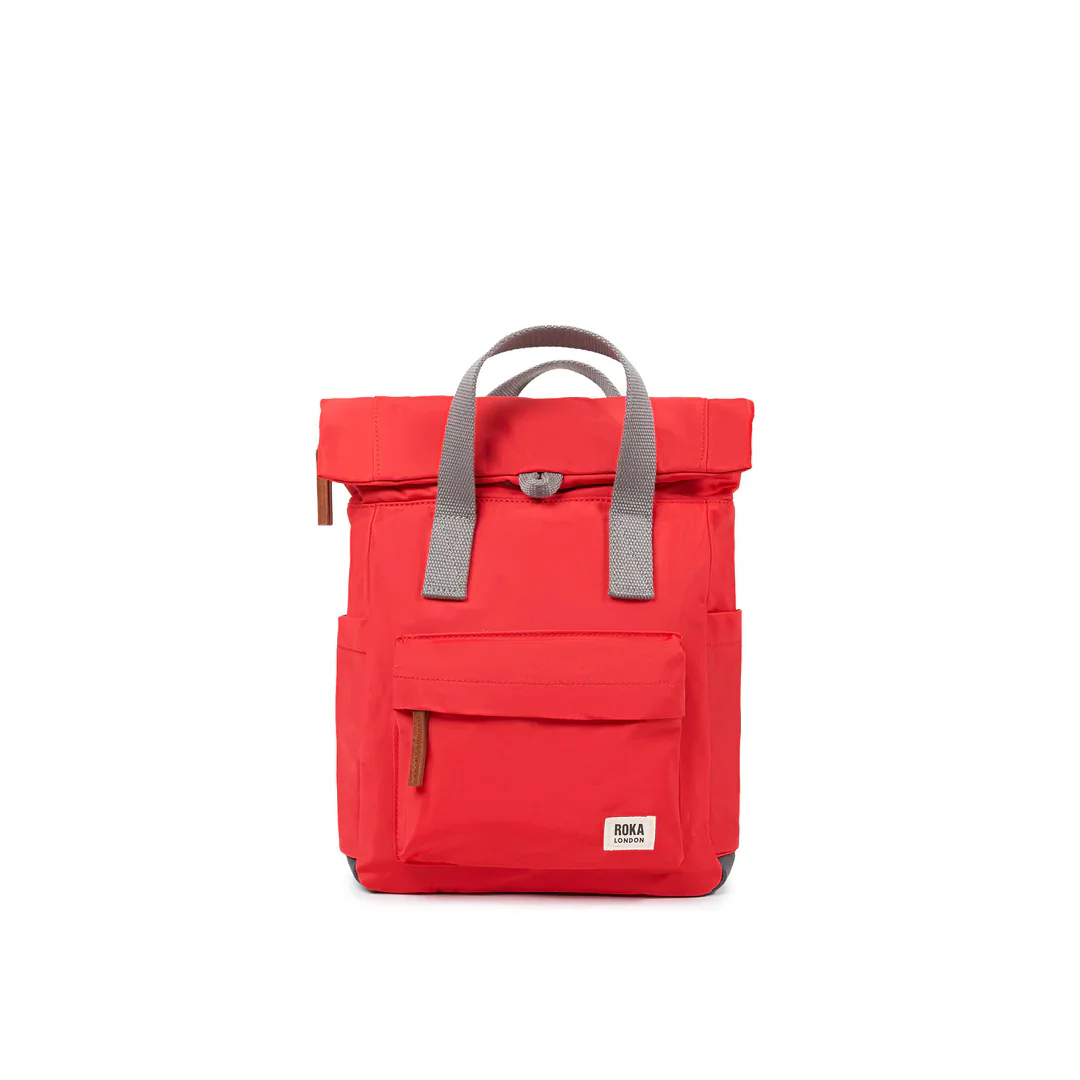 Canfield Roll Top Small Backpack in Chilli Oil