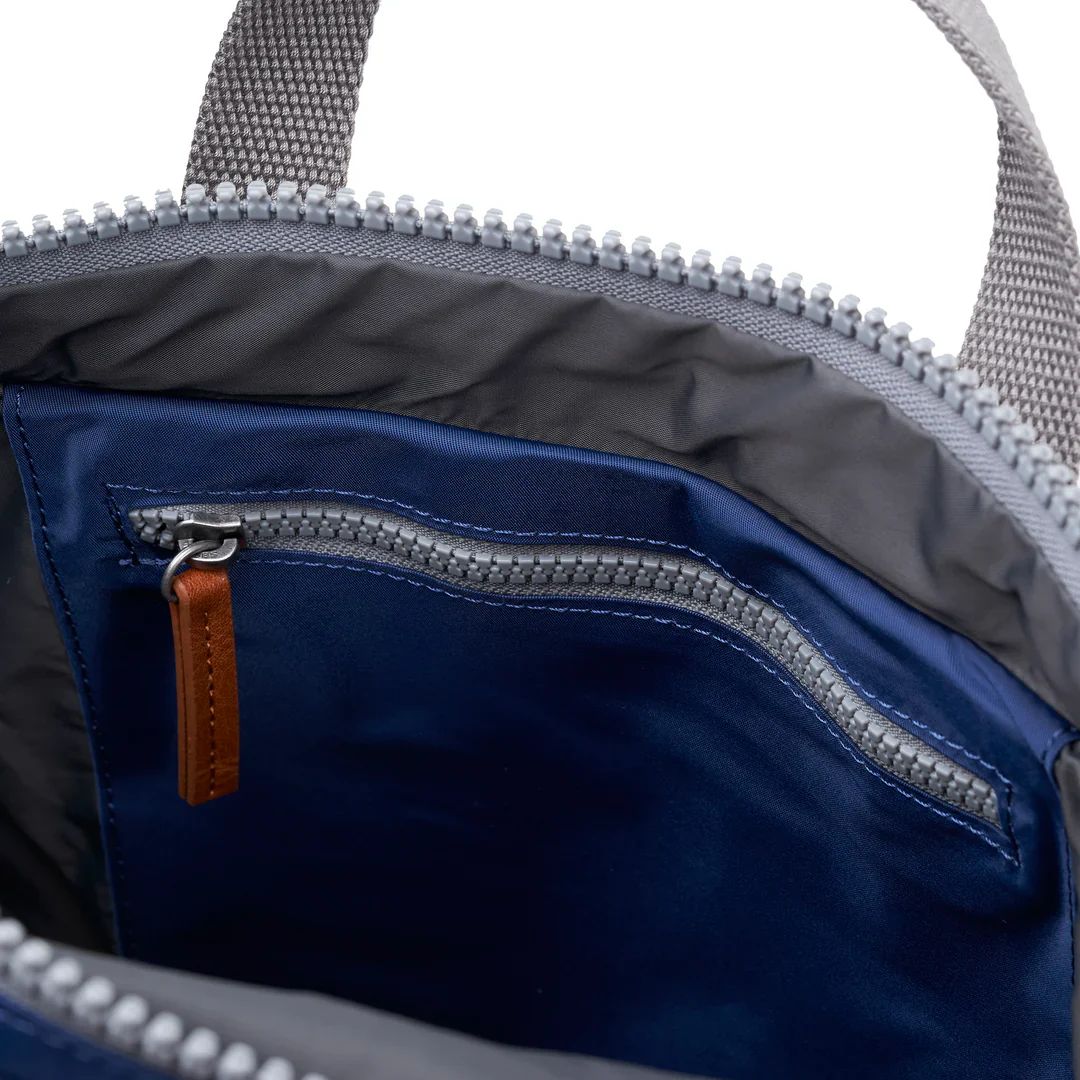 Canfield Roll Top Small Backpack in Crisp Blue - Image 3
