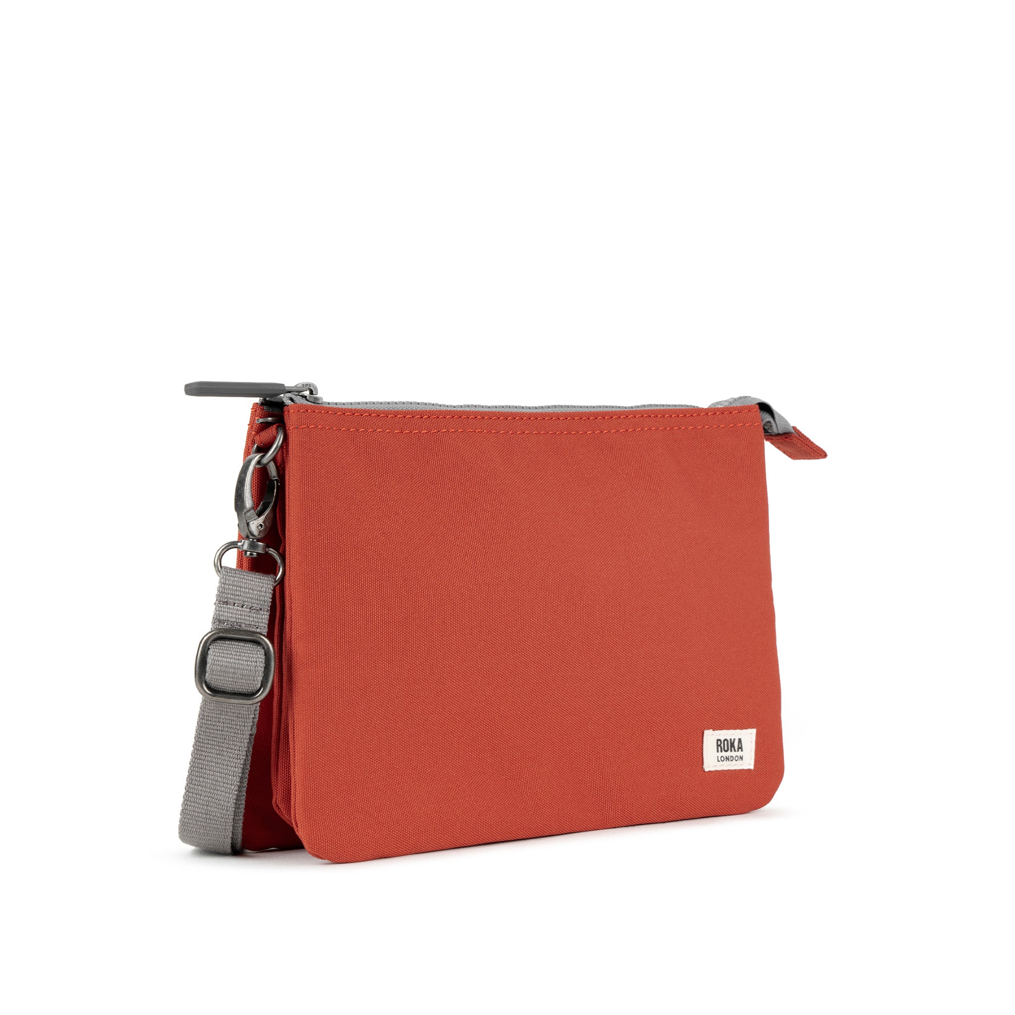 Carnaby Crossbody XL Rooibos Recycled Canvas - Image 7