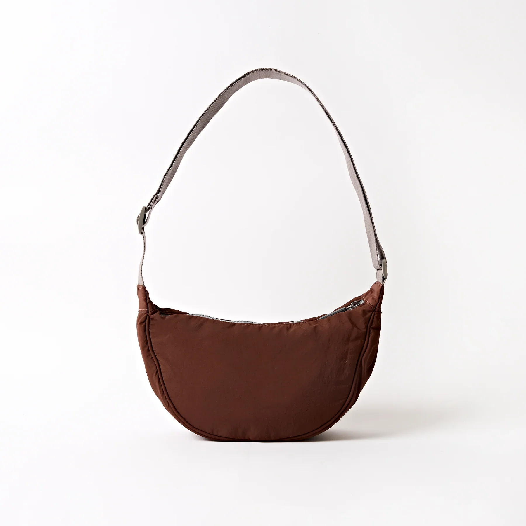 Farringdon Half Moon Bag in Chocolate - Image 2