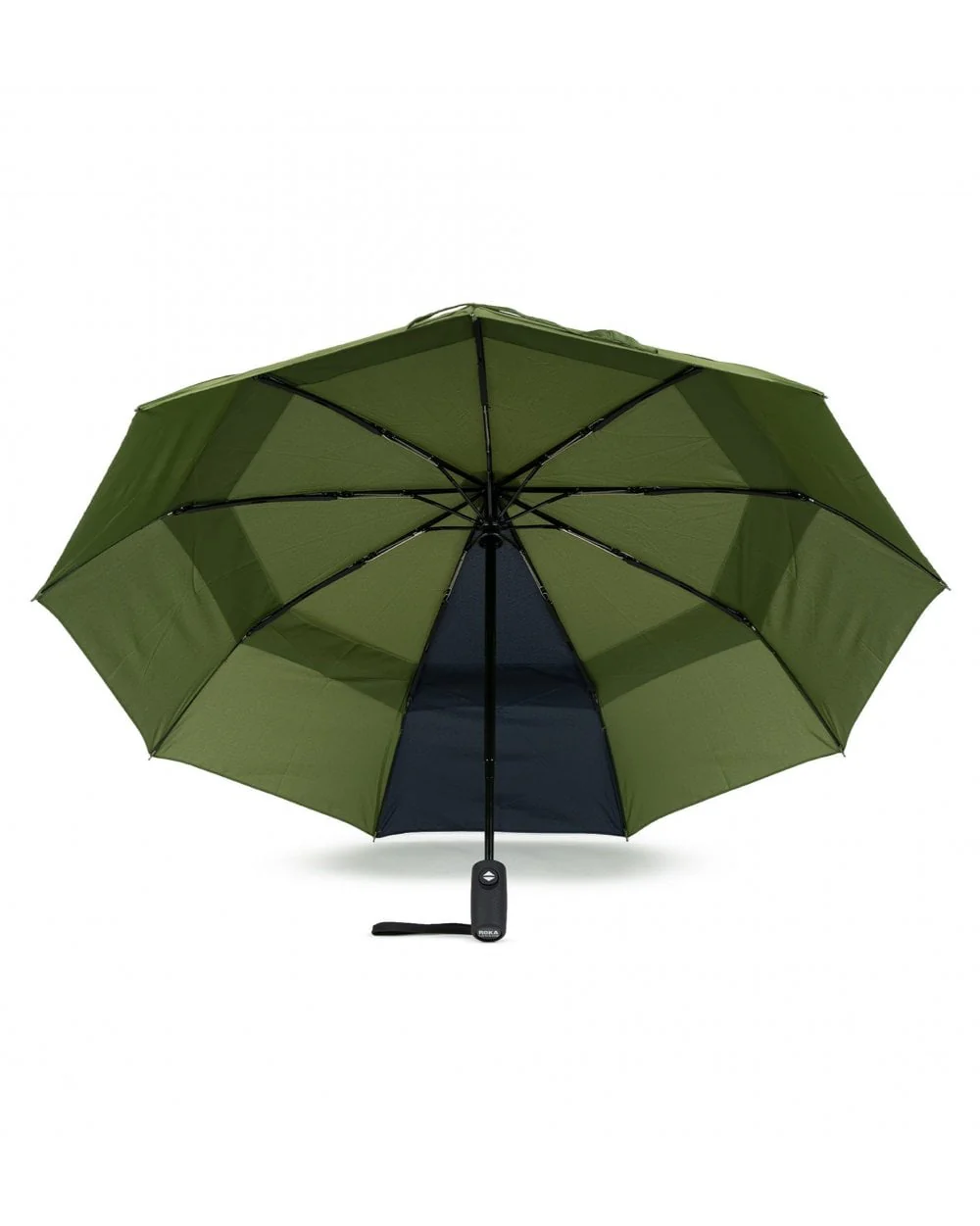 Waterloo Avocado/Midnight Recycled Nylon Umbrella - Image 3