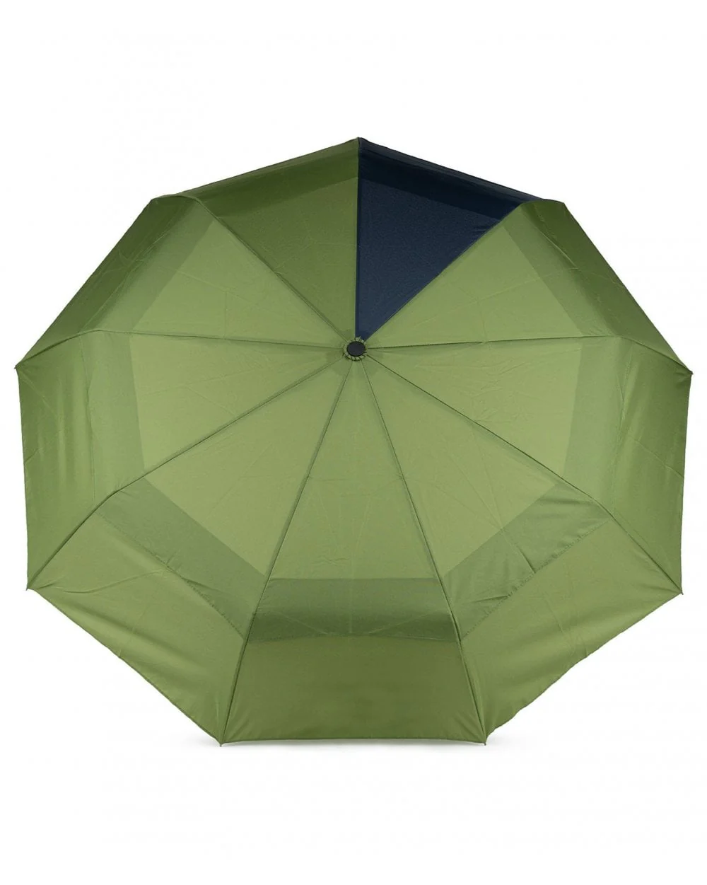 Waterloo Avocado/Midnight Recycled Nylon Umbrella - Image 4