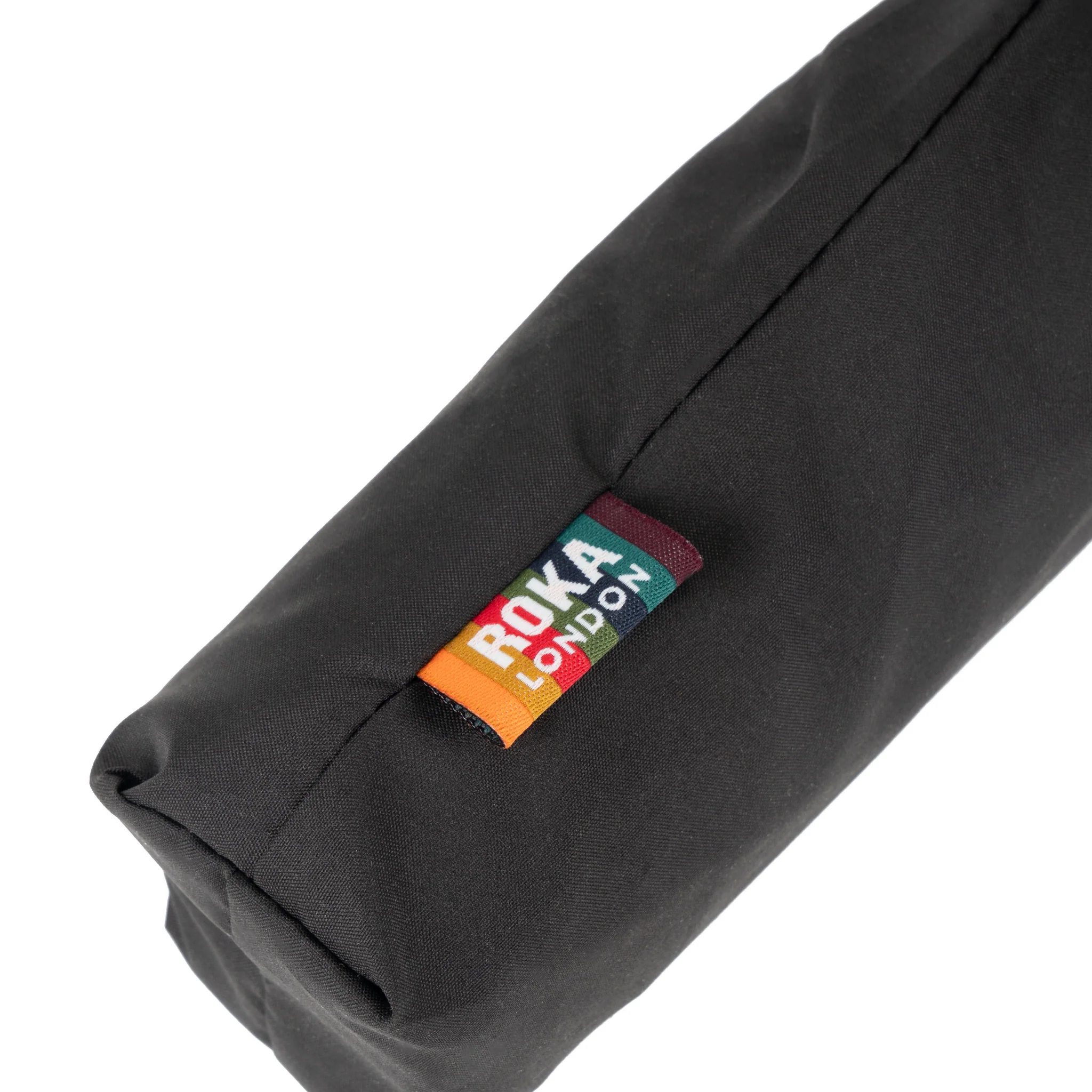 Waterloo Bright Rainbow Recycled Nylon Umbrella - Image 5