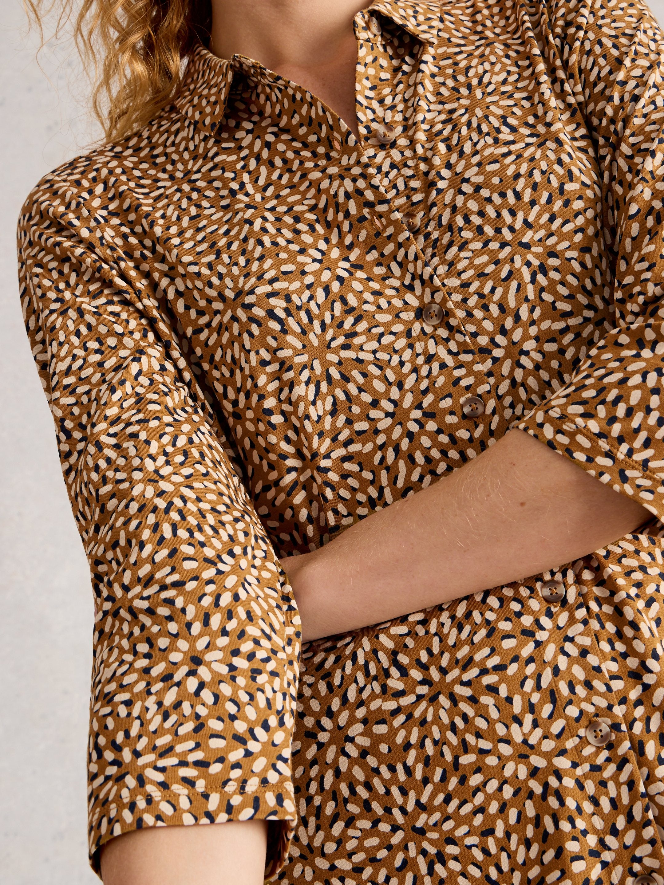 Rua Jersey Shirt Dress - Image 12
