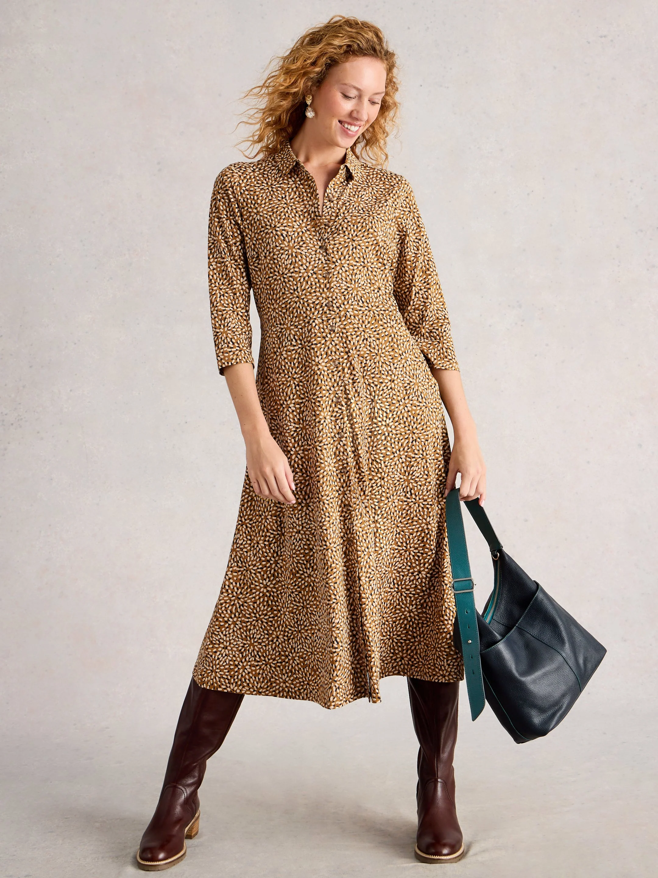 Rua Jersey Shirt Dress - Image 14