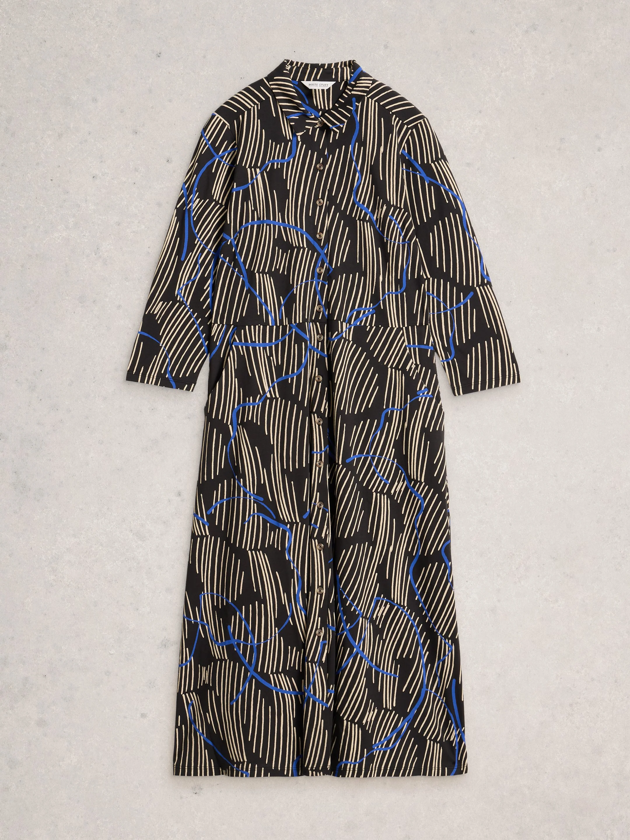 Rua Jersey Shirt Dress - Image 2