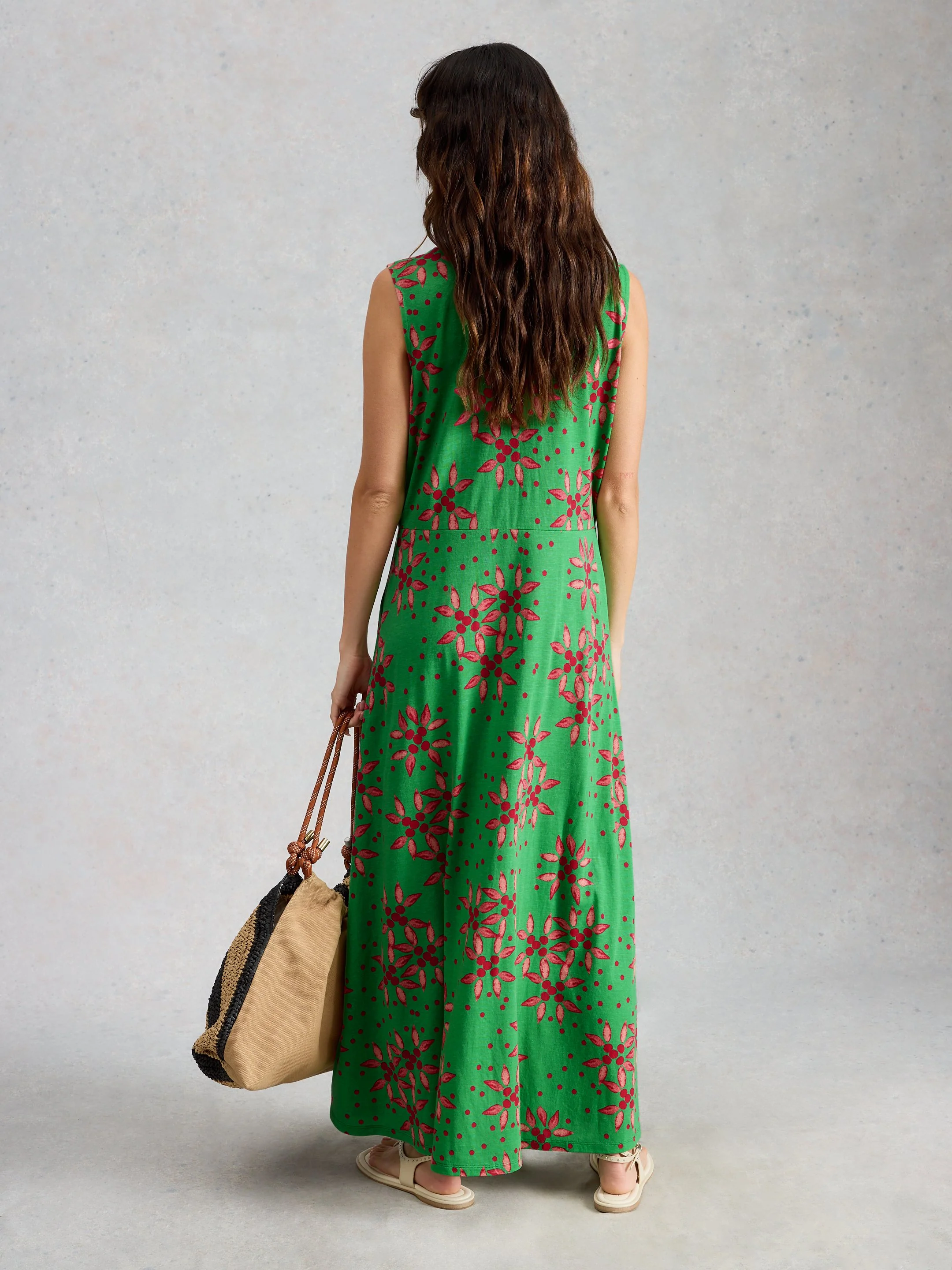 Rua Maxi Jersey Shirt Dress - Image 2