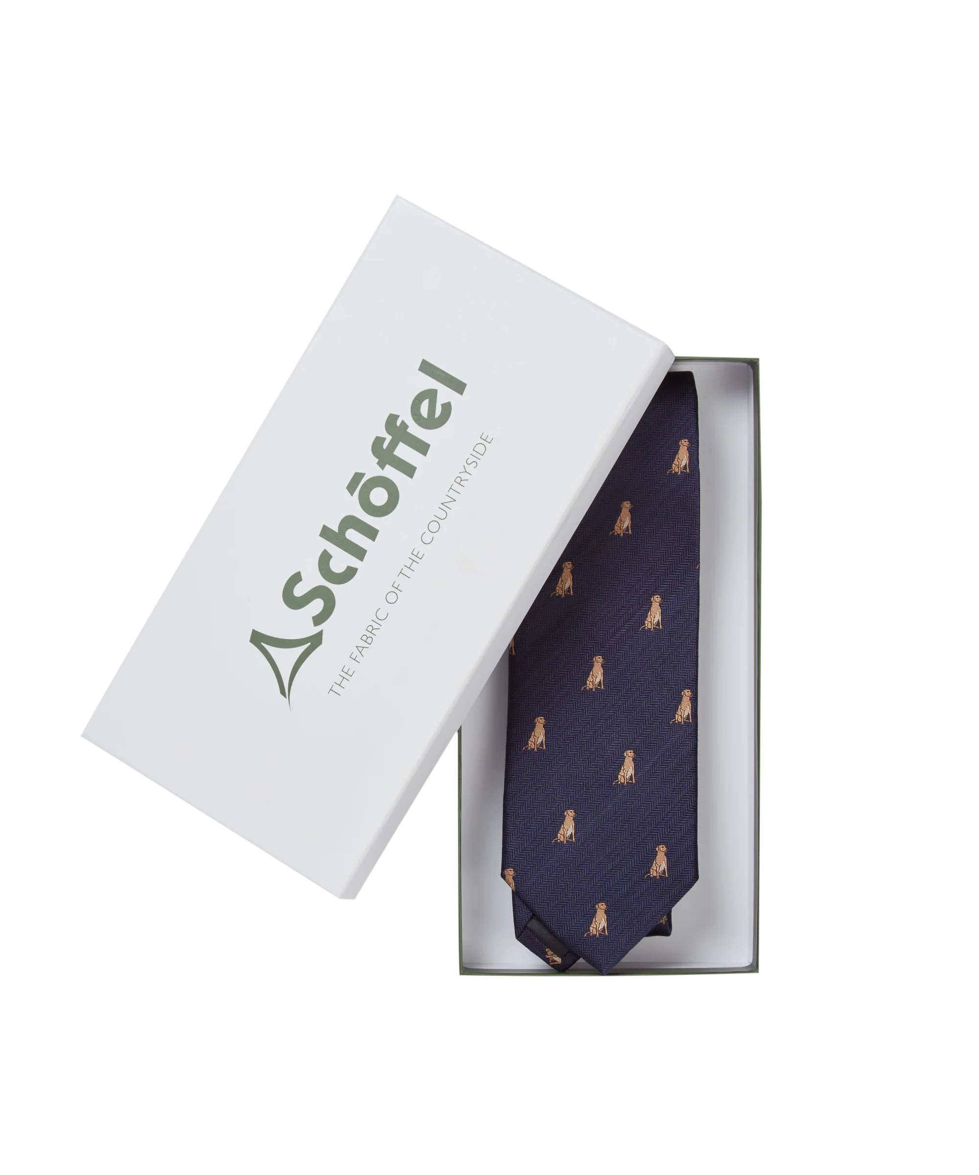 Ashford Silk Tie Labrador