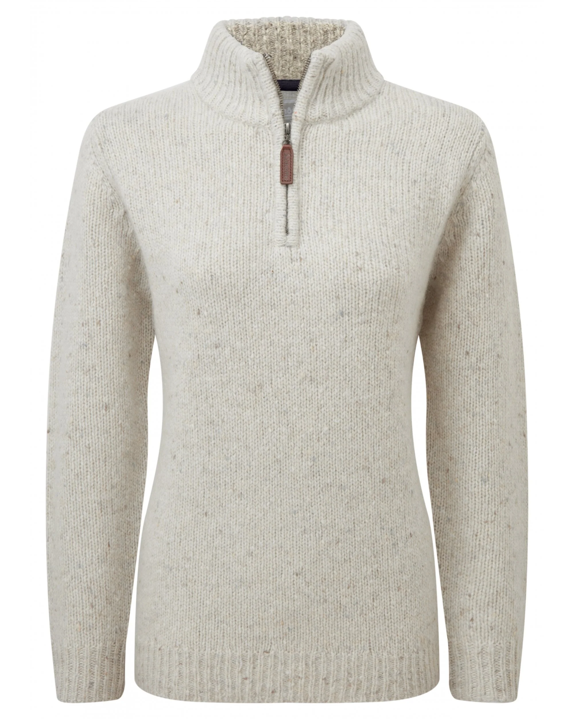 Aviemore Alpaca Mix 1/4 Zip Jumper - Image 2