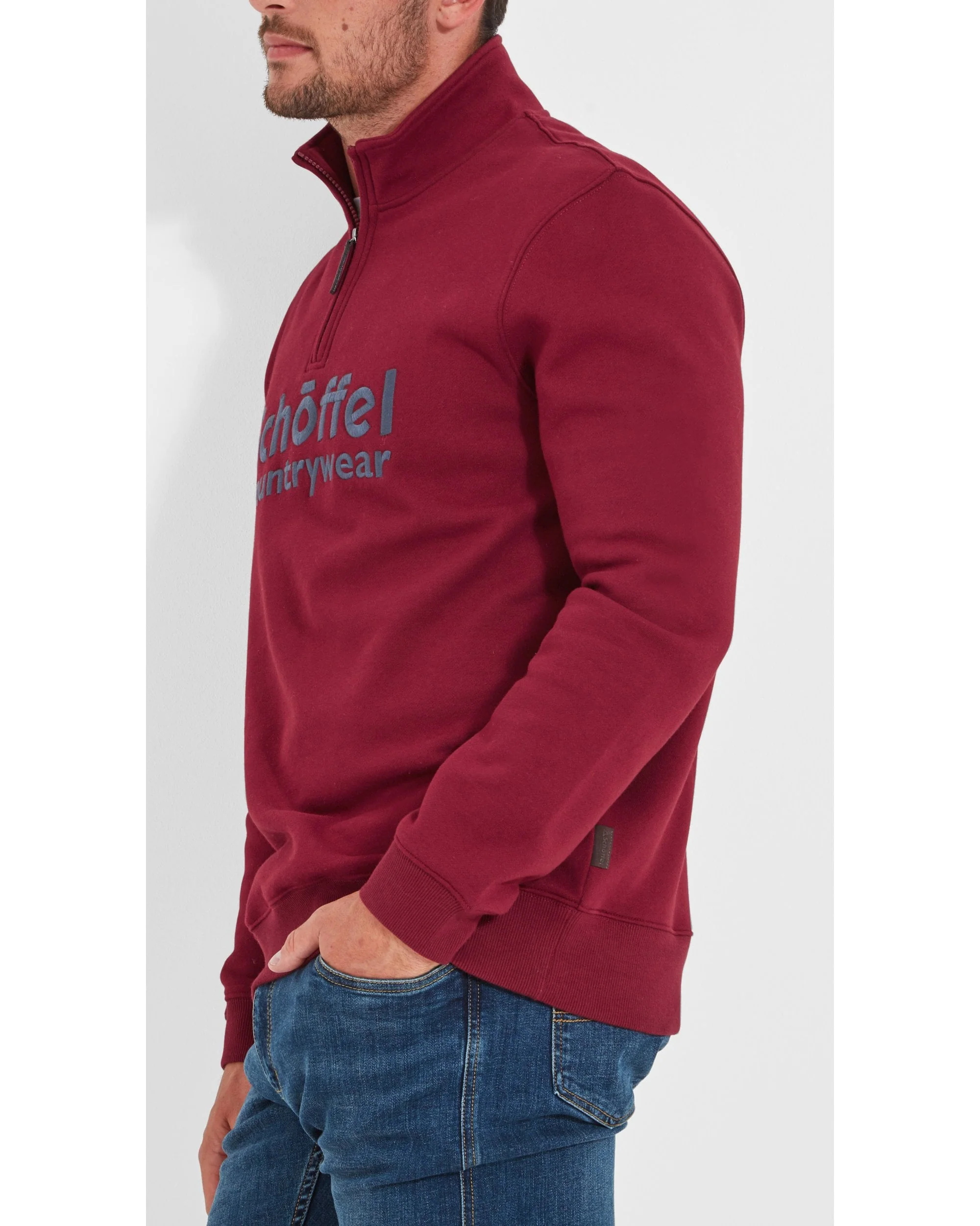 Bude 1/4 Zip Sweatshirt - Image 3