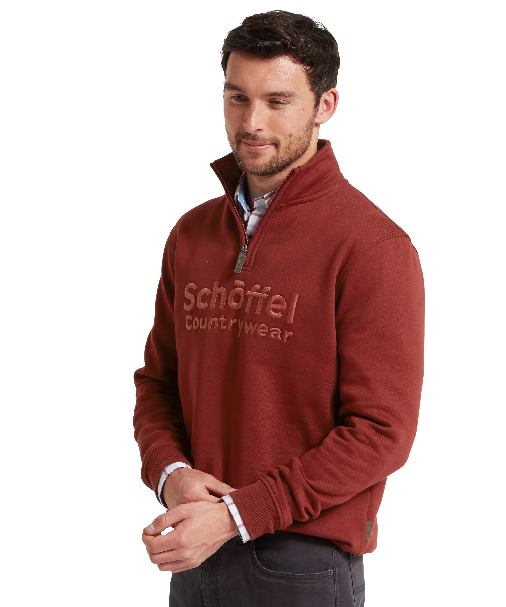 Bude 1/4 Zip Sweatshirt - Image 9