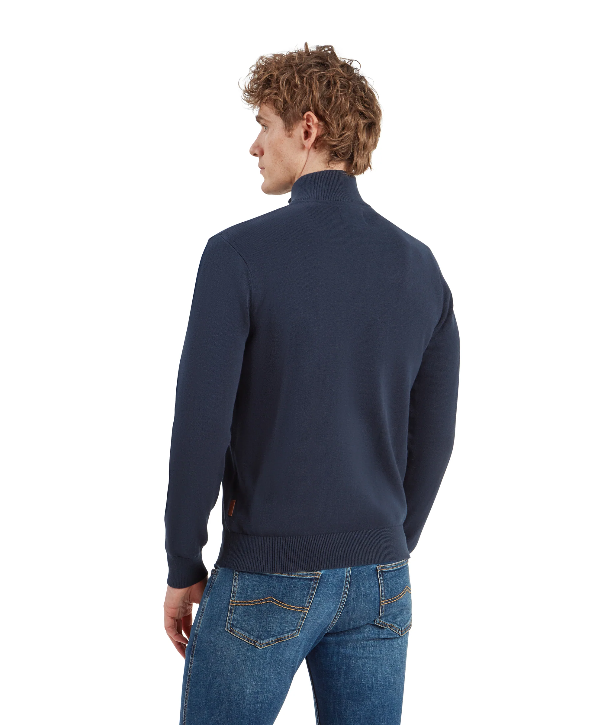 Calton Cotton Cashmere 1/4 Zip Jumper - Image 19