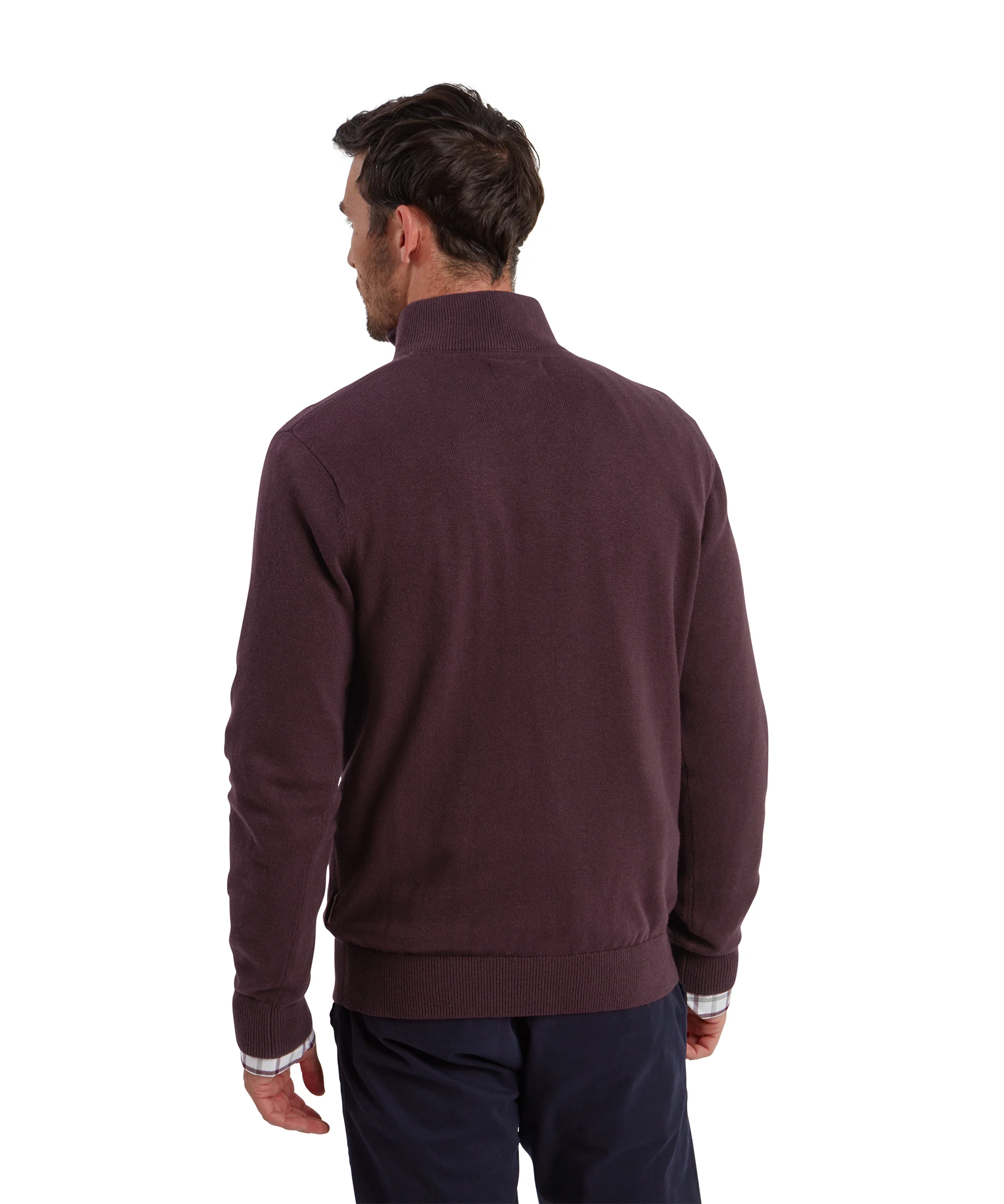 Calton Cotton Cashmere 1/4 Zip Jumper - Image 25