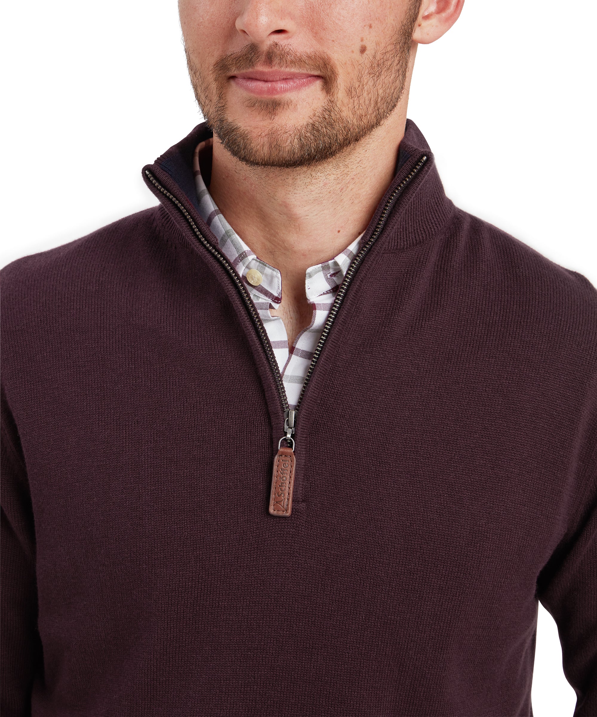 Calton Cotton Cashmere 1/4 Zip Jumper - Image 26