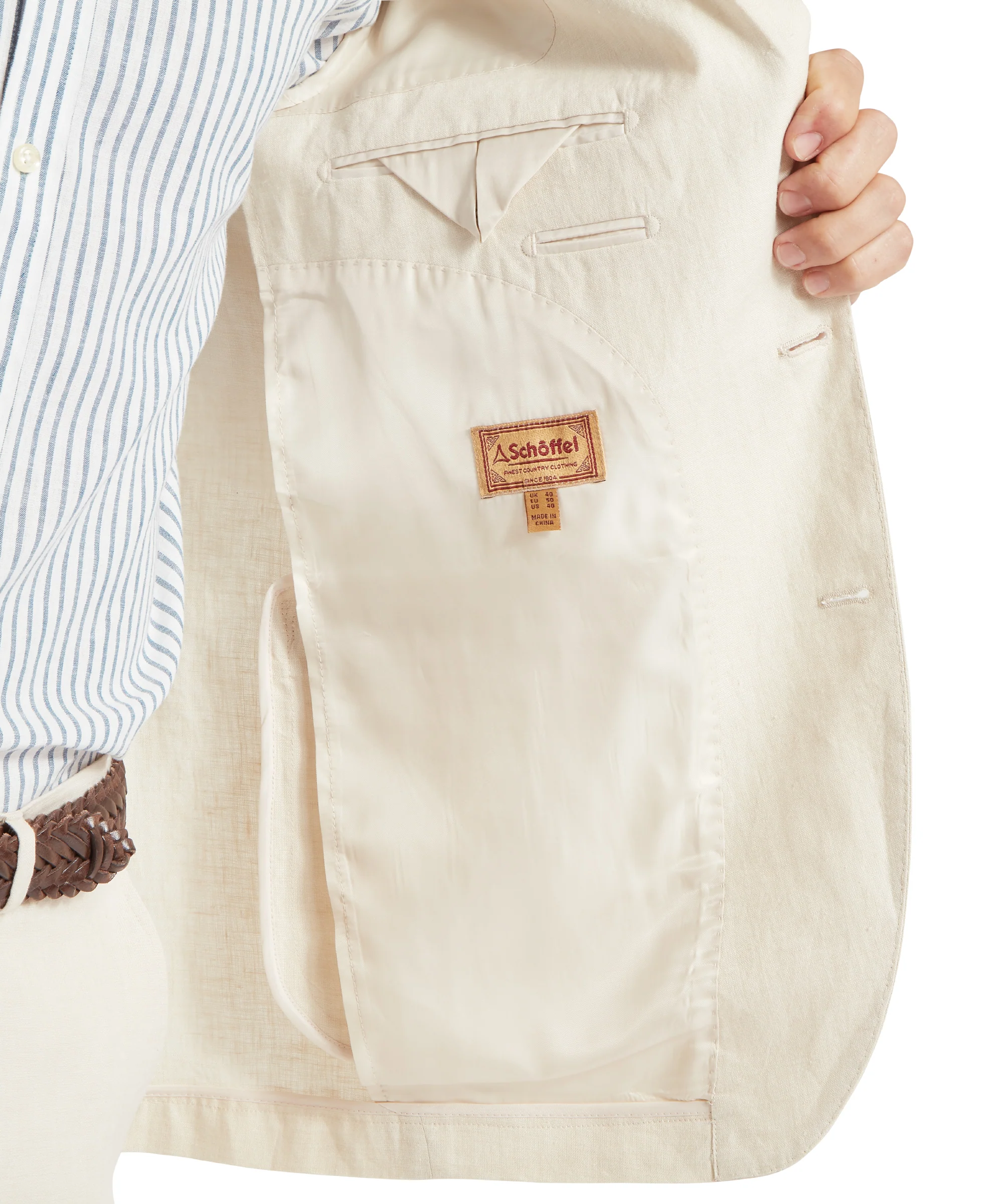 Cowes Linen Jacket - Image 15