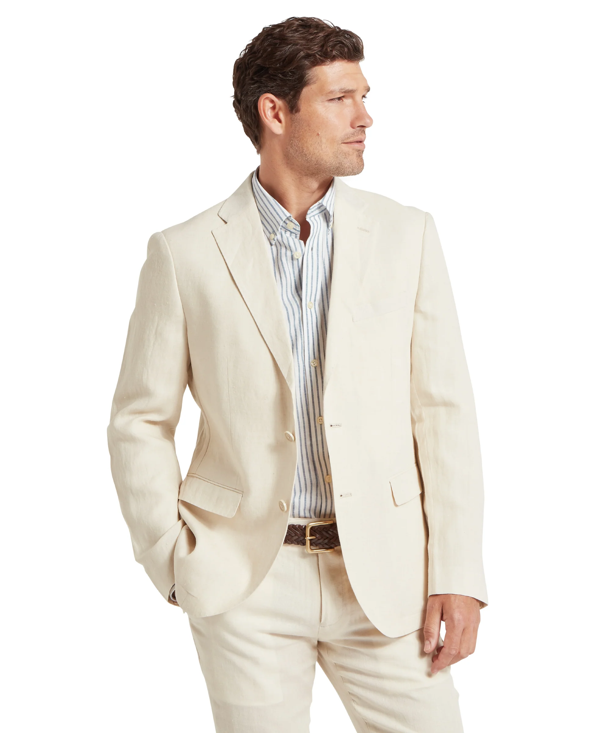 Cowes Linen Jacket - Image 8